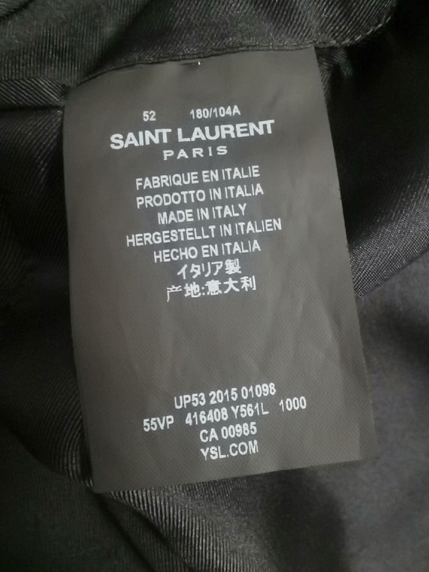 Saint Laurent Paris Saint Laurent Paris Star Pattern Blazer Size US L / EU 52-54 / 3 - 7 Thumbnail