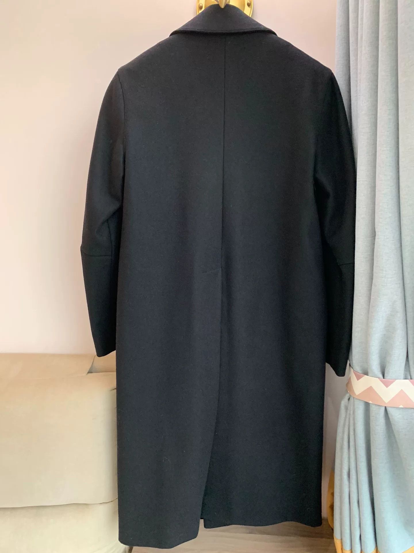 Saint Laurent Paris Yves Saint Laurent Rive Gauche Black Overcoat Size US S / EU 44-46 / 1 - 2 Thumbnail