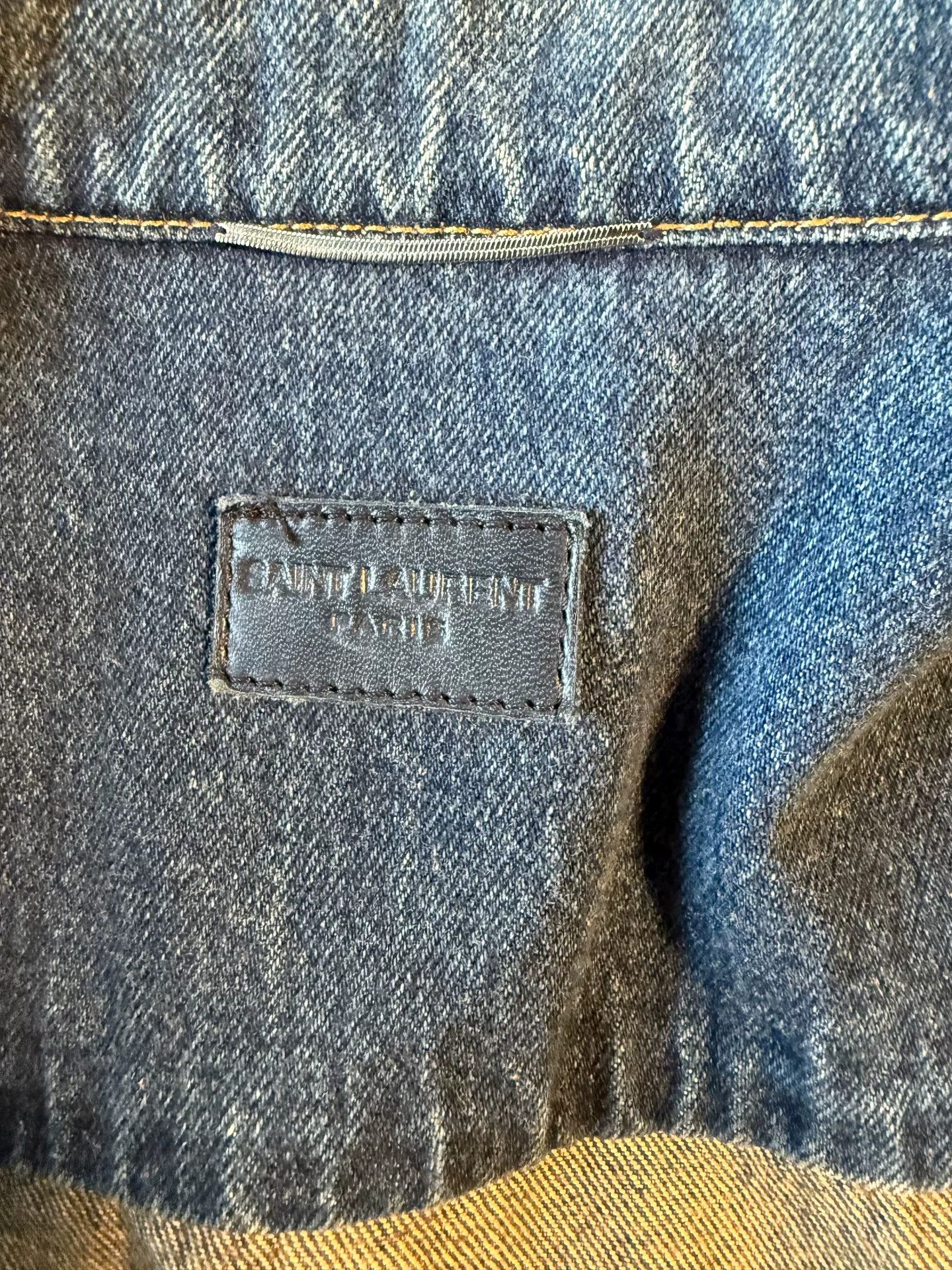Saint Laurent Paris Saint Laurent Classic Denim Jacket Size US XL / EU 56 / 4 - 3 Thumbnail
