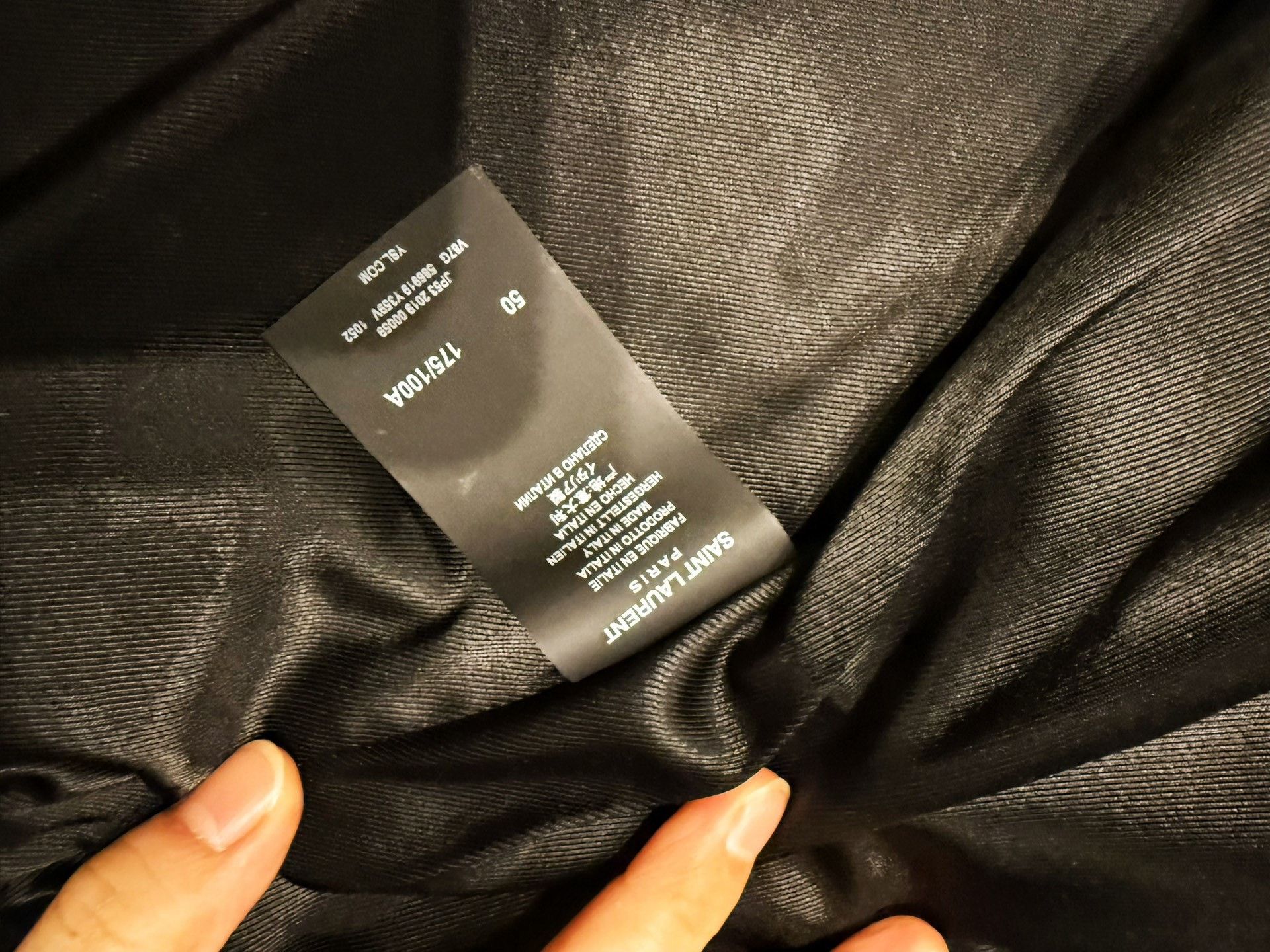 Saint Laurent Paris Saint Laurent Black Baseball Jacket Size US M / EU 48-50 / 2 - 4 Thumbnail