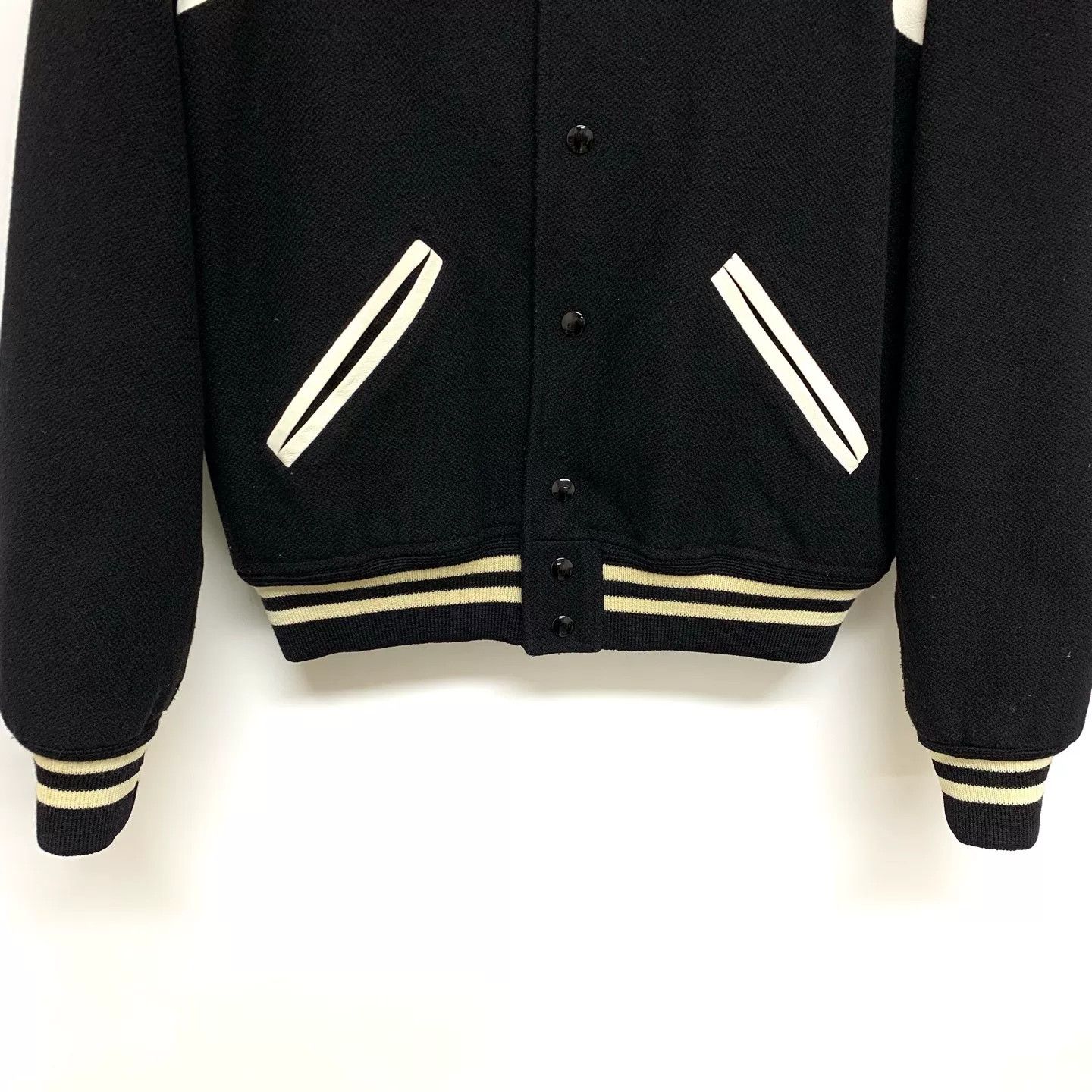 Saint Laurent Paris Saint Laurent Striped Varsity Jacket Size US M / EU 48-50 / 2 - 6 Thumbnail