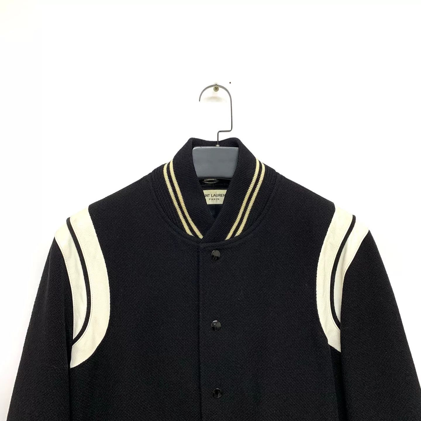 Saint Laurent Paris Saint Laurent Striped Varsity Jacket Size US M / EU 48-50 / 2 - 5 Thumbnail
