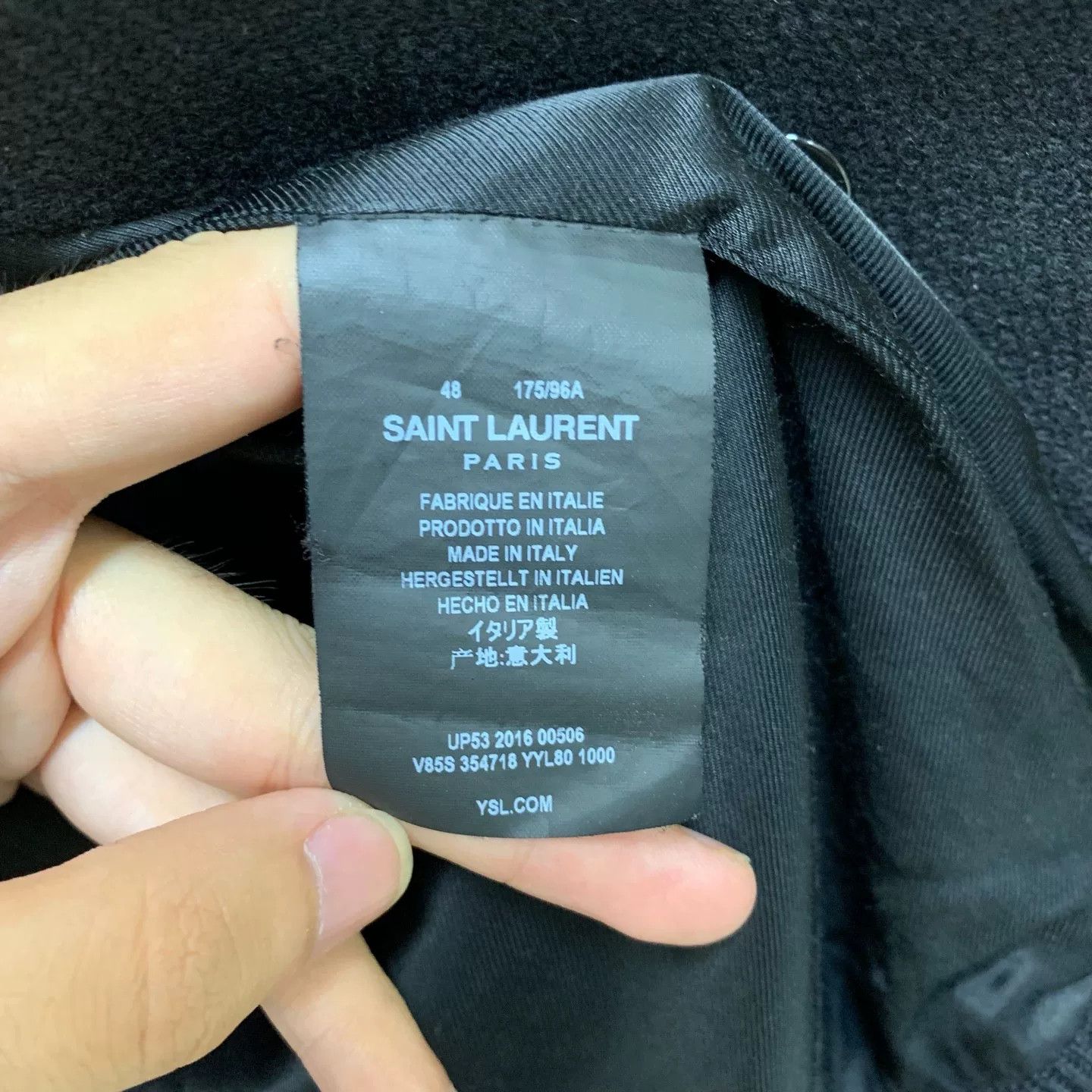Saint Laurent Paris Saint Laurent Striped Varsity Jacket Size US M / EU 48-50 / 2 - 4 Thumbnail