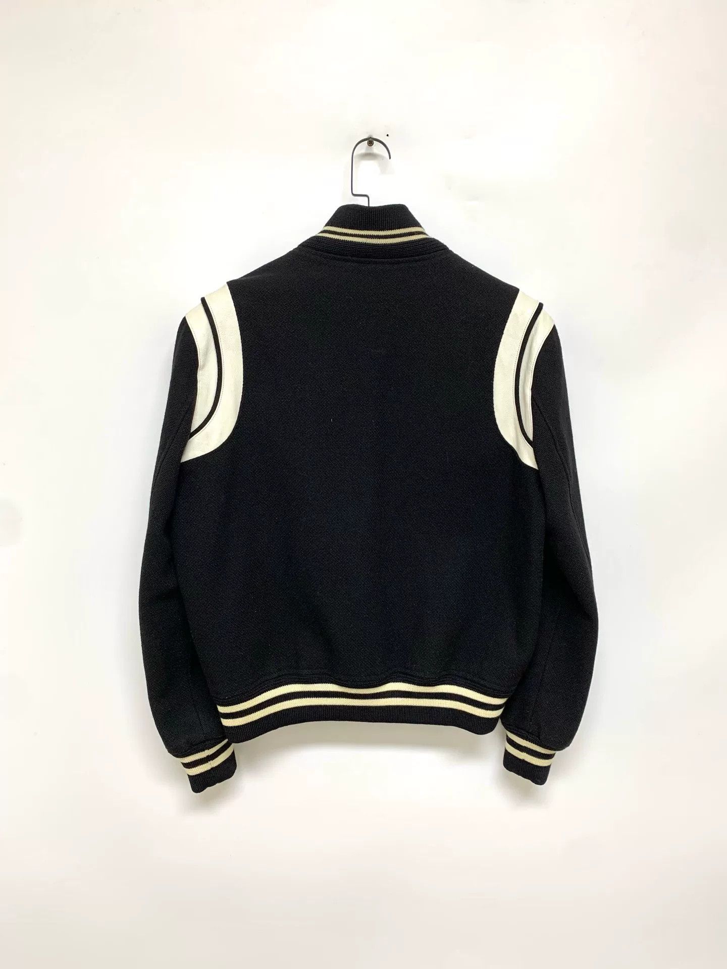 Saint Laurent Paris Saint Laurent Striped Varsity Jacket Size US M / EU 48-50 / 2 - 2 Thumbnail