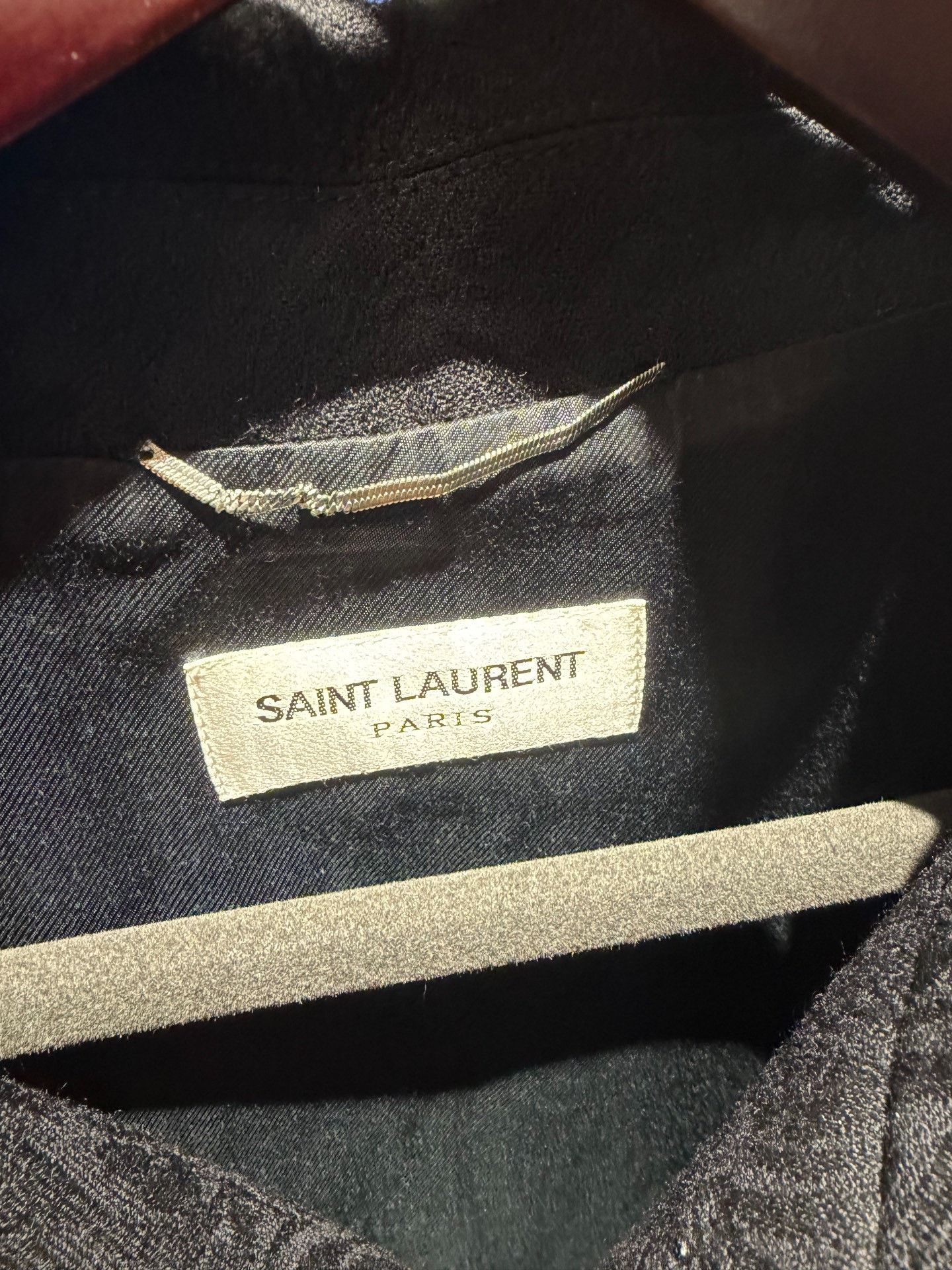Saint Laurent Paris Saint Laurent Cropped Pearl Sequin Jacket Size US M / EU 48-50 / 2 - 3 Thumbnail
