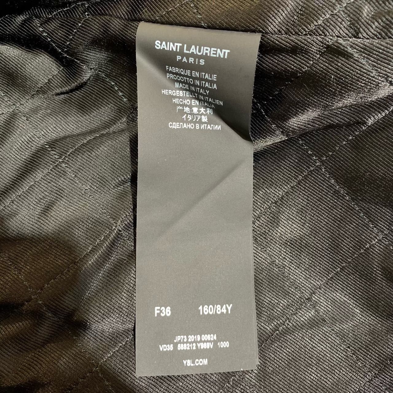 Saint Laurent Paris Saint Laurent Fur Collar Jacket Size XS / US 0-2 / IT 36-38 - 6 Thumbnail