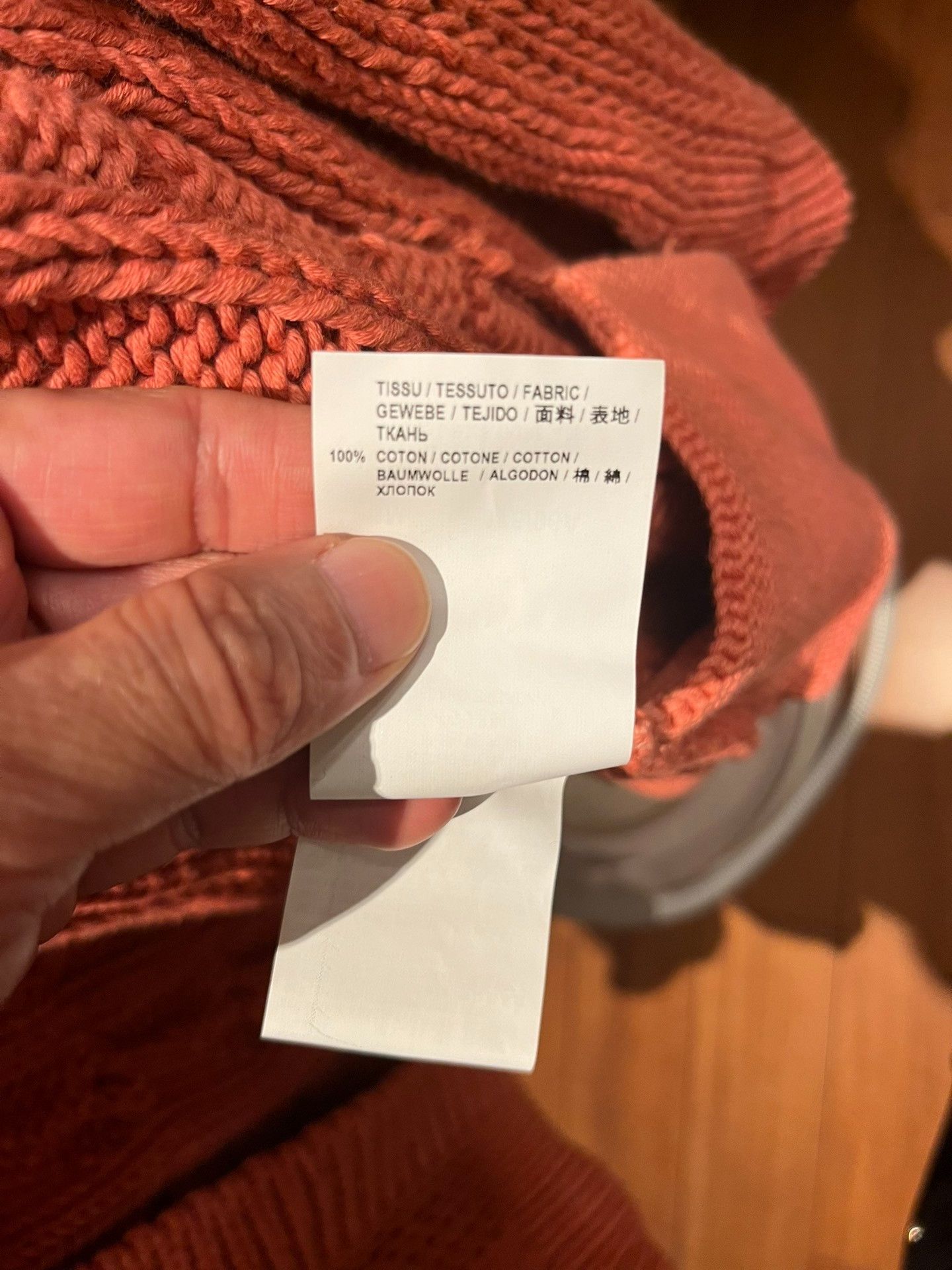 Saint Laurent Paris Saint Laurent Gradient Cable-Knit Hooded Cardigan Size US M / EU 48-50 / 2 - 3 Thumbnail
