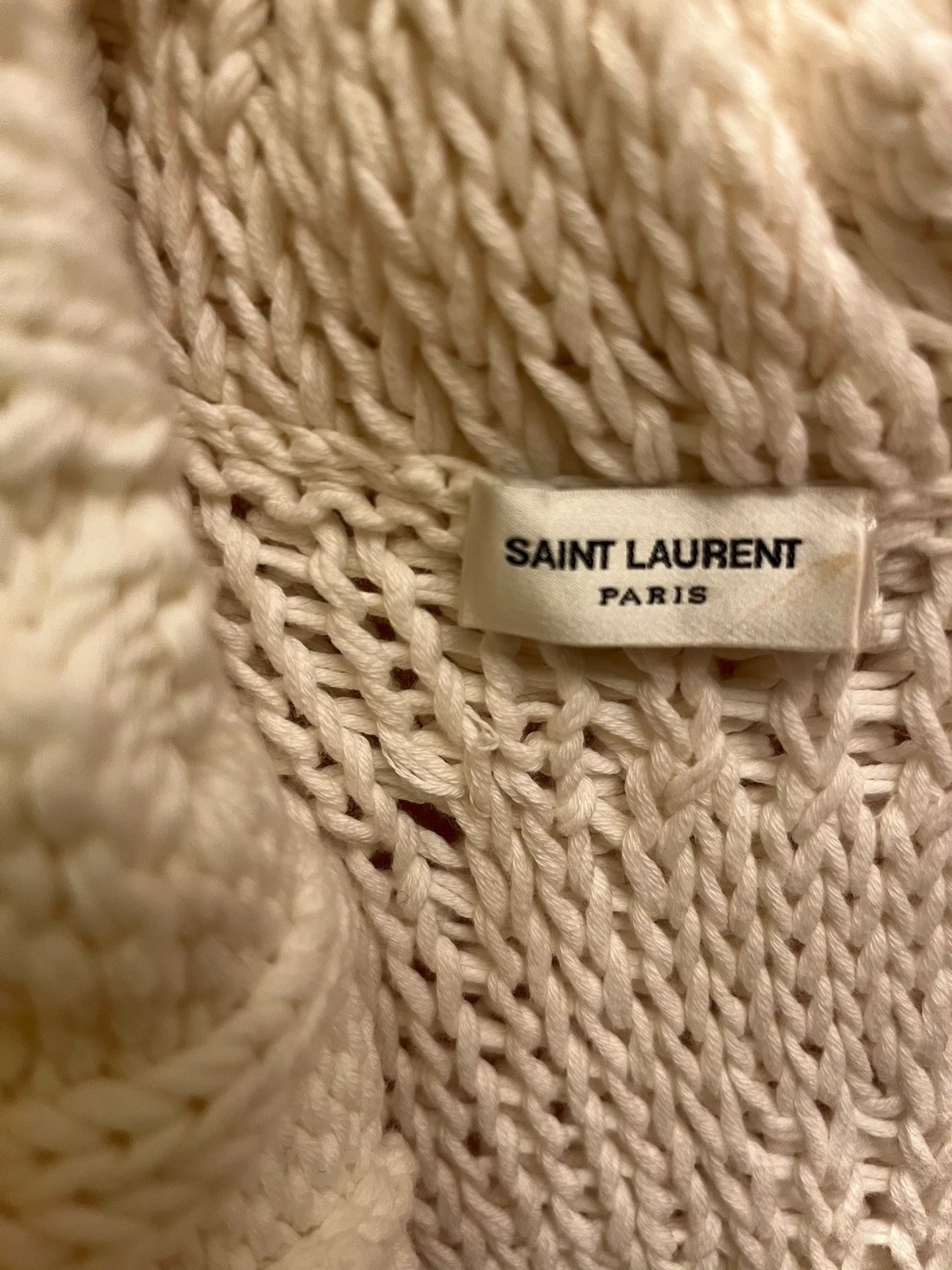 Saint Laurent Paris Saint Laurent Gradient Cable-Knit Hooded Cardigan Size US M / EU 48-50 / 2 - 6 Thumbnail
