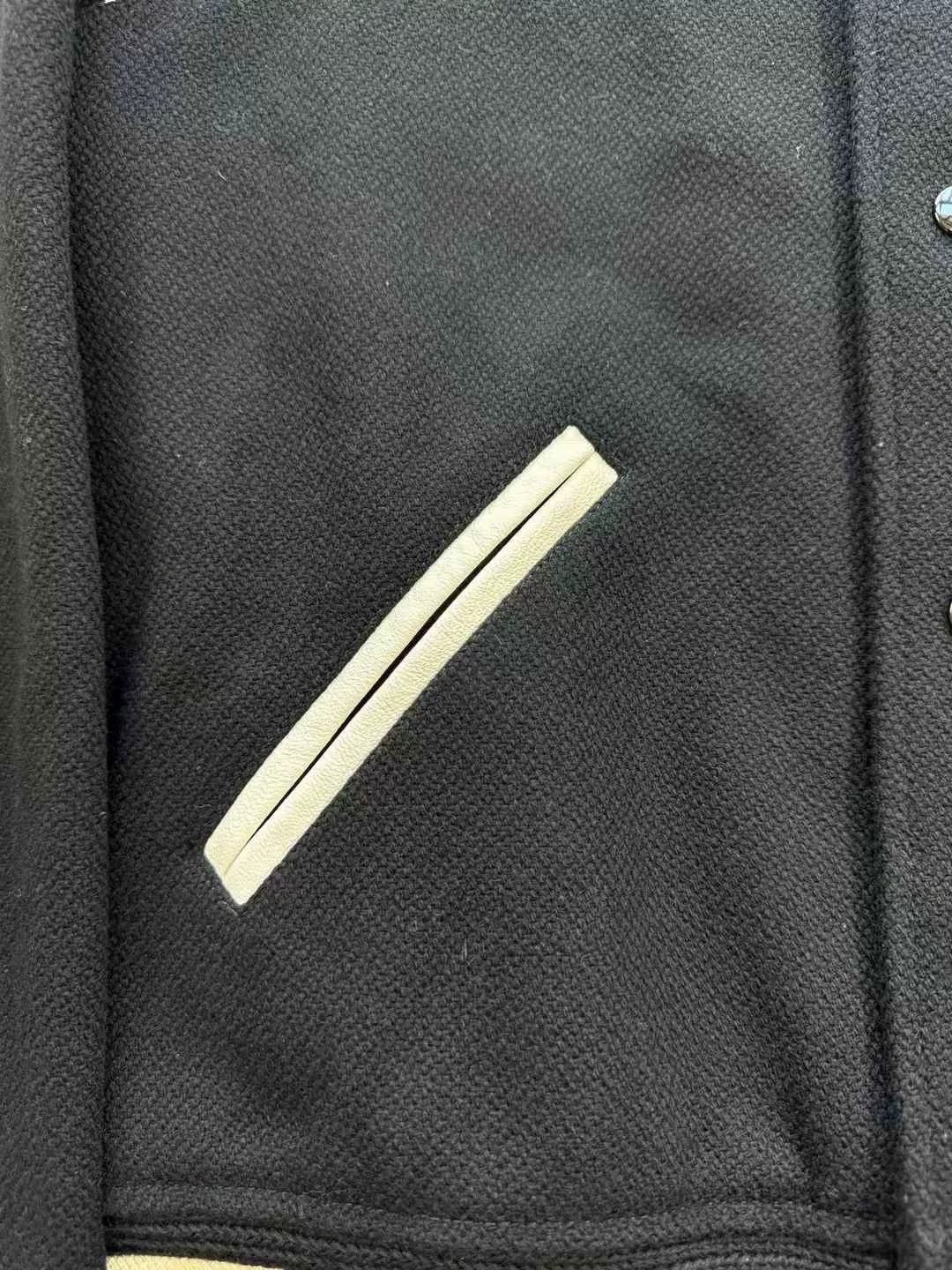 Saint Laurent Paris Saint Laurent Black White Varsity Jacket Size US M / EU 48-50 / 2 - 7 Thumbnail