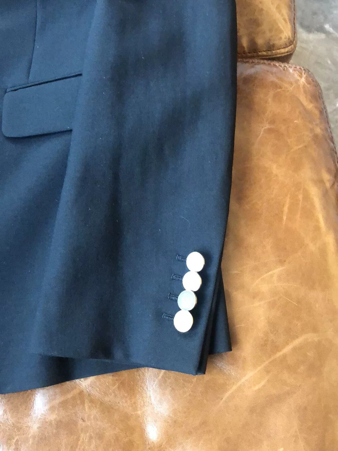Saint Laurent Paris Saint Laurent SLP Dark Blue Blazer Size US M / EU 48-50 / 2 - 3 Thumbnail