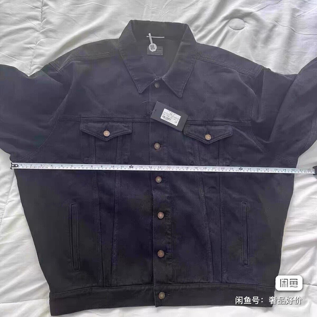 Saint Laurent Paris Saint Laurent Black Denim Jacket Size US L / EU 52-54 / 3 - 4 Thumbnail