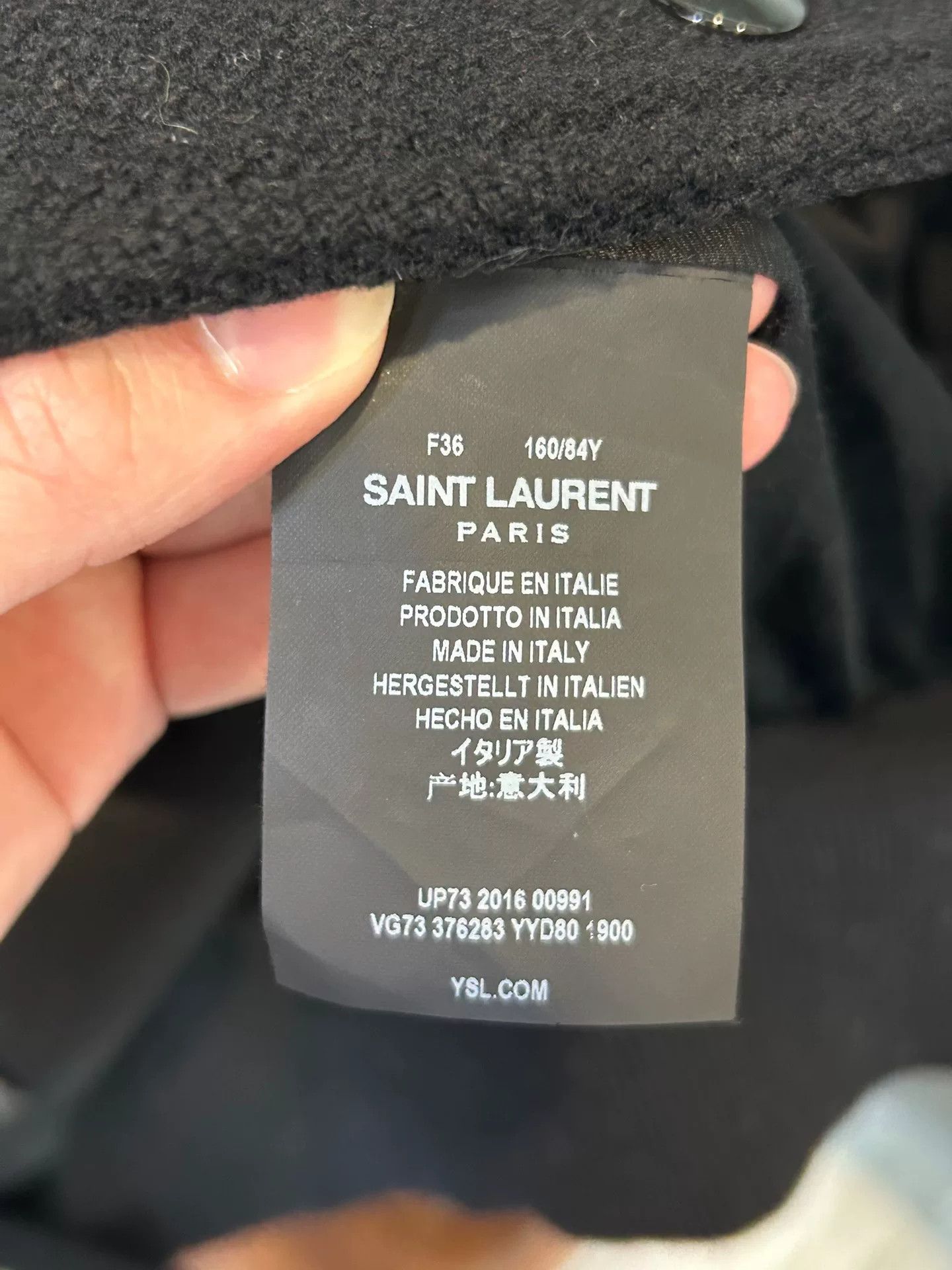 Saint Laurent Paris Saint Laurent Striped Varsity Jacket Size XS / US 0-2 / IT 36-38 - 4 Thumbnail