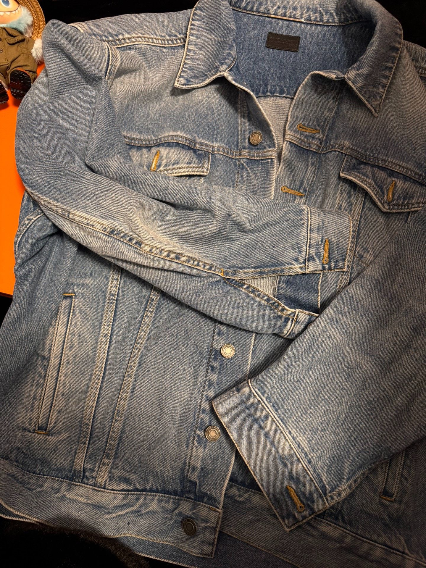 Saint Laurent Paris SAINT LAURENT Light Blue Denim Jacket Size US M / EU 48-50 / 2 - 3 Thumbnail