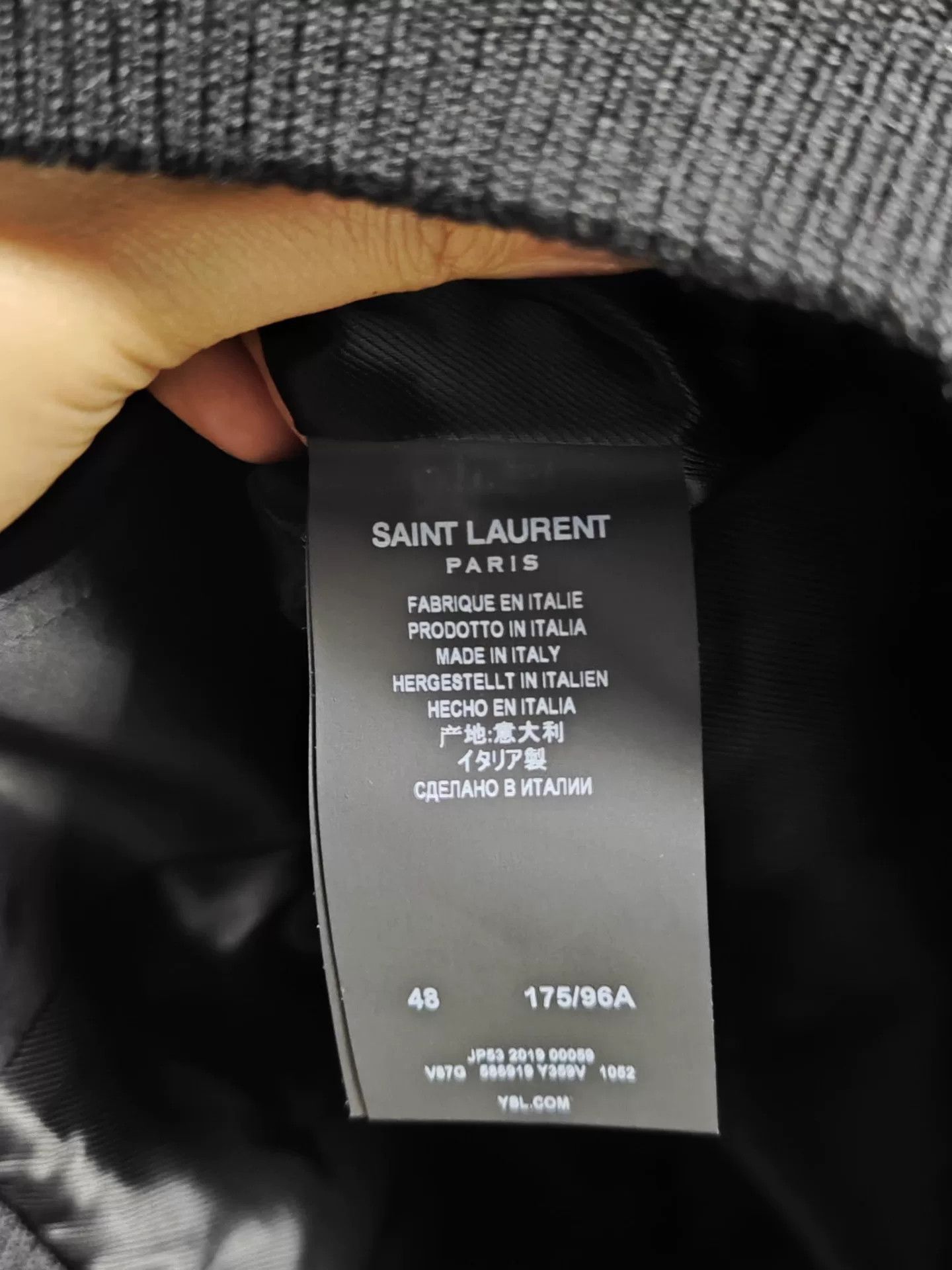 Saint Laurent Paris Saint Laurent Polka Dot Bomber Jacket Size US M / EU 48-50 / 2 - 3 Thumbnail