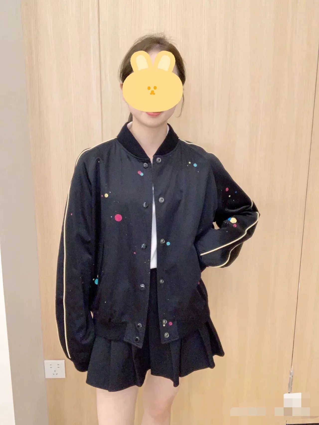 Saint Laurent Paris Saint Laurent Polka Dot Bomber Jacket Size US M / EU 48-50 / 2 - 5 Thumbnail