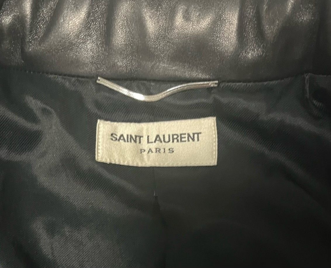 Saint Laurent Paris Saint Laurent Paris 13ss Leather Jacket Size US S / EU 44-46 / 1 - 5 Thumbnail