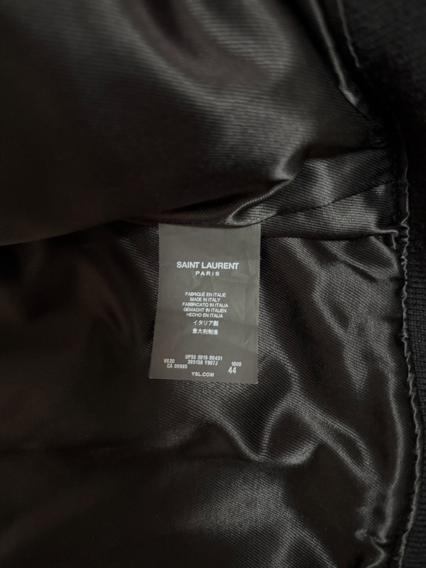 Saint Laurent Paris Saint Laurent 15FW Leopard Print Bomber Jacket Size US S / EU 44-46 / 1 - 4 Thumbnail