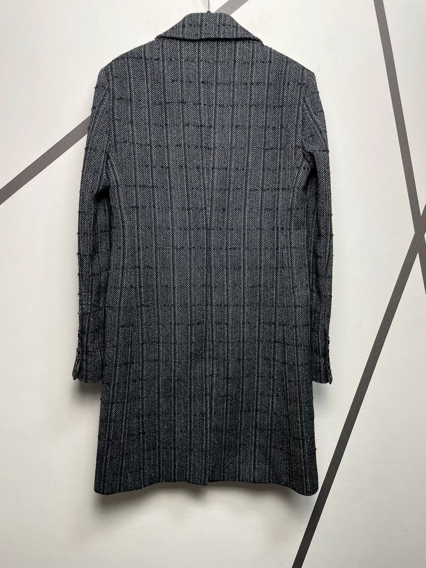 Saint Laurent Paris Saint Laurent Double-Breasted Checkered Coat Size US S / EU 44-46 / 1 - 2 Thumbnail