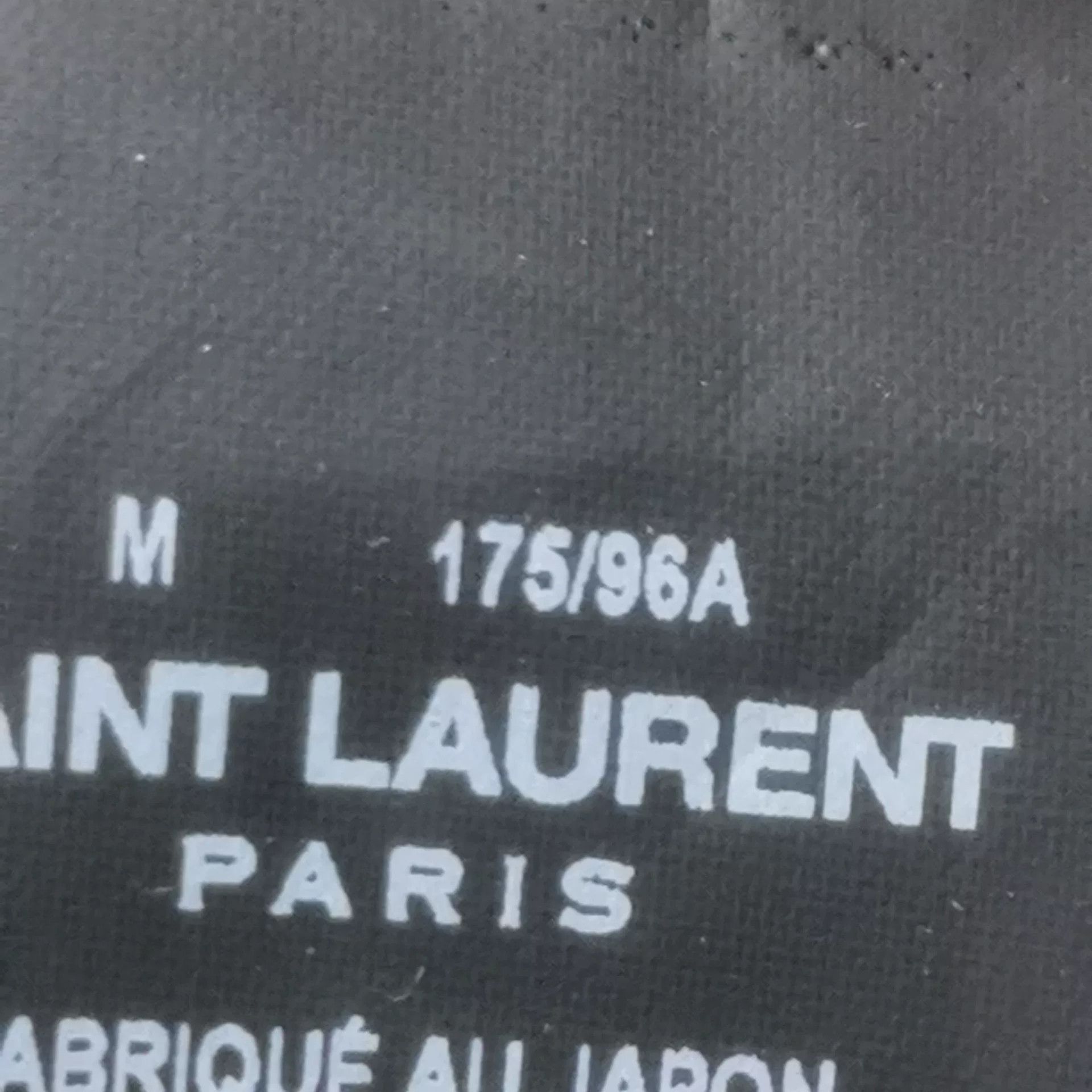 Saint Laurent Paris Saint Laurent Shark Embroidery Denim Jacket Size US M / EU 48-50 / 2 - 5 Thumbnail
