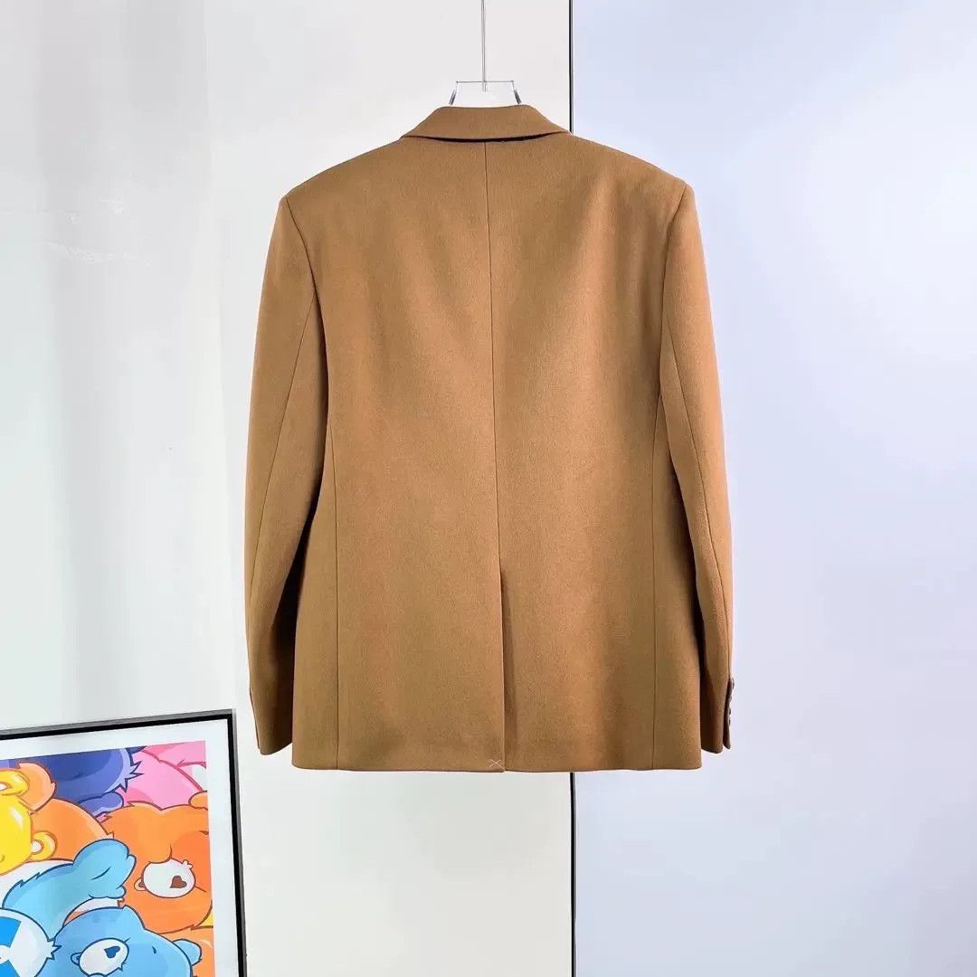 Saint Laurent Paris Saint Laurent Wool Double-Breasted Coat Size US M / EU 48-50 / 2 - 3 Thumbnail