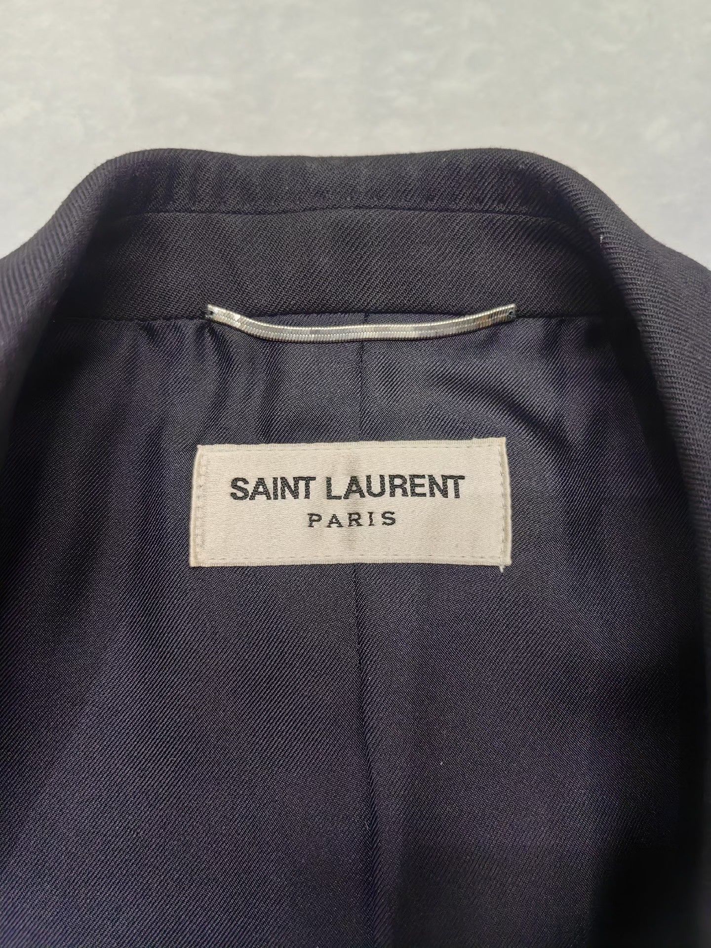 Saint Laurent Paris Saint Laurent Double-Breasted Blazer Size US S / EU 44-46 / 1 - 6 Thumbnail