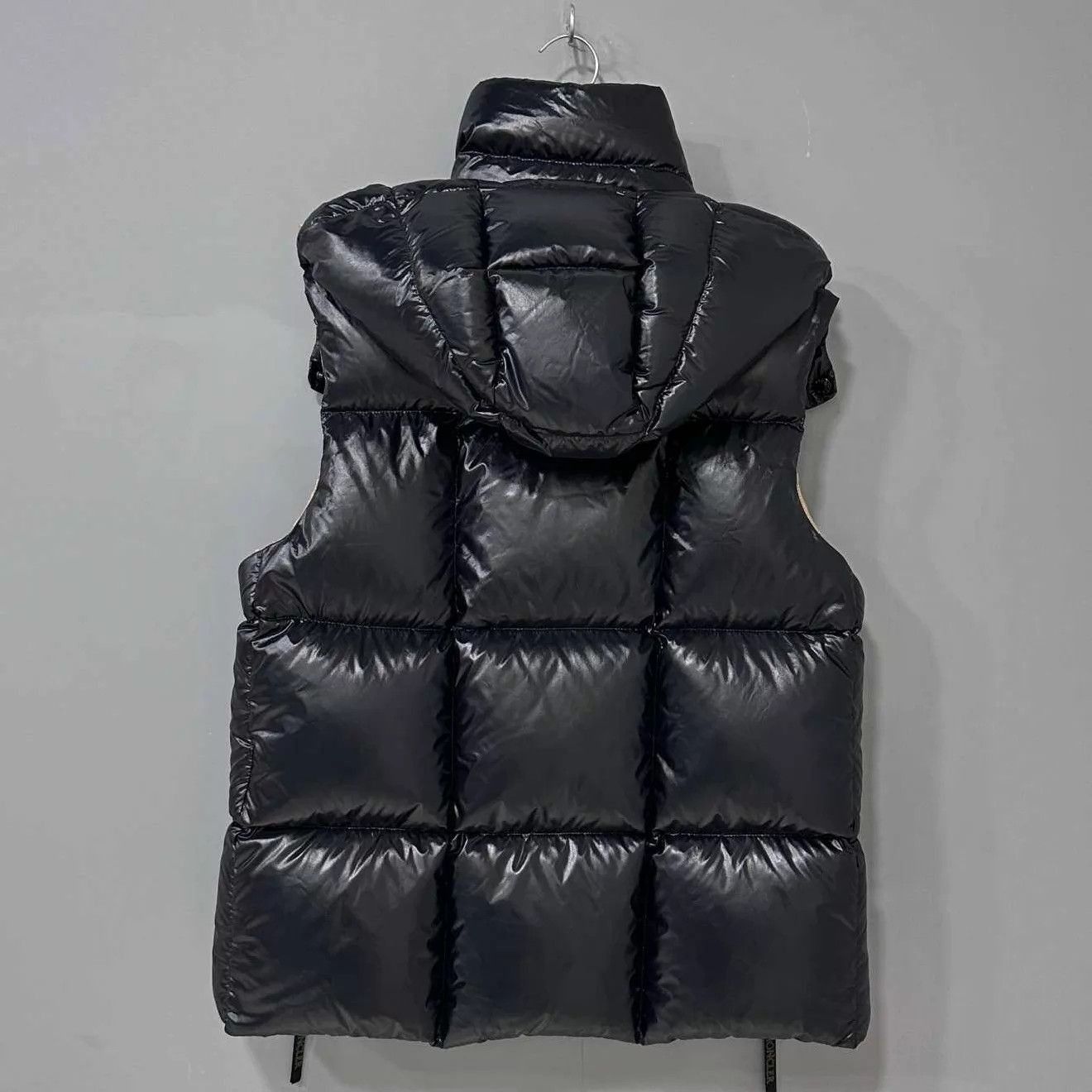 Moncler Multi Color Puffer Vest with Hood, Size L Size US L / EU 52-54 / 3 - 3 Thumbnail