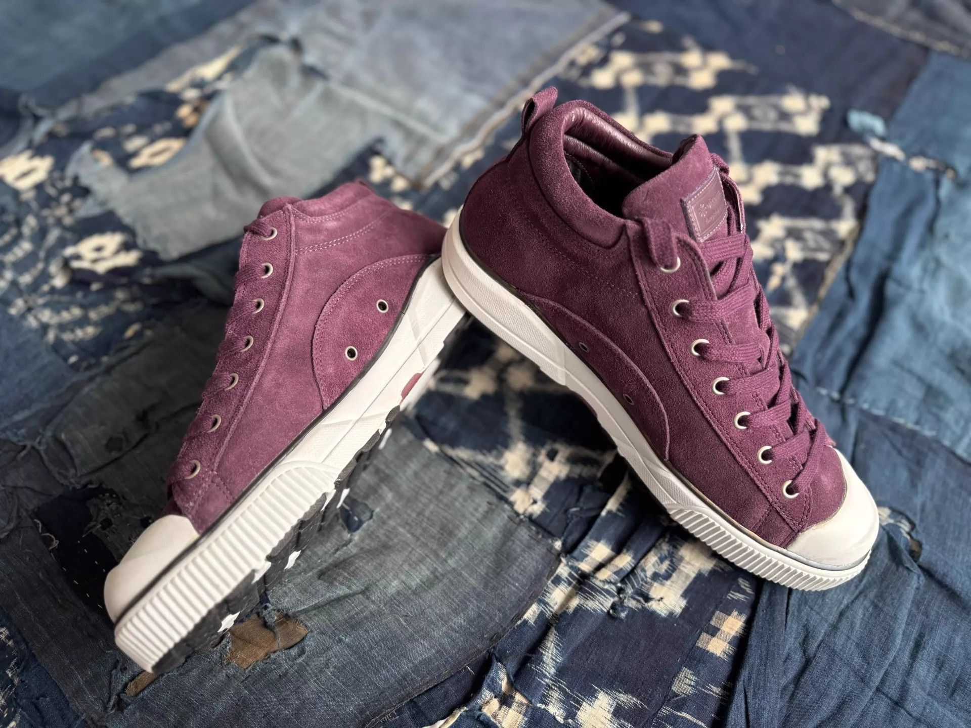 Visvim Purple High-Top Sneakers Size 11 Size US 11 / EU 44 - 5 Thumbnail