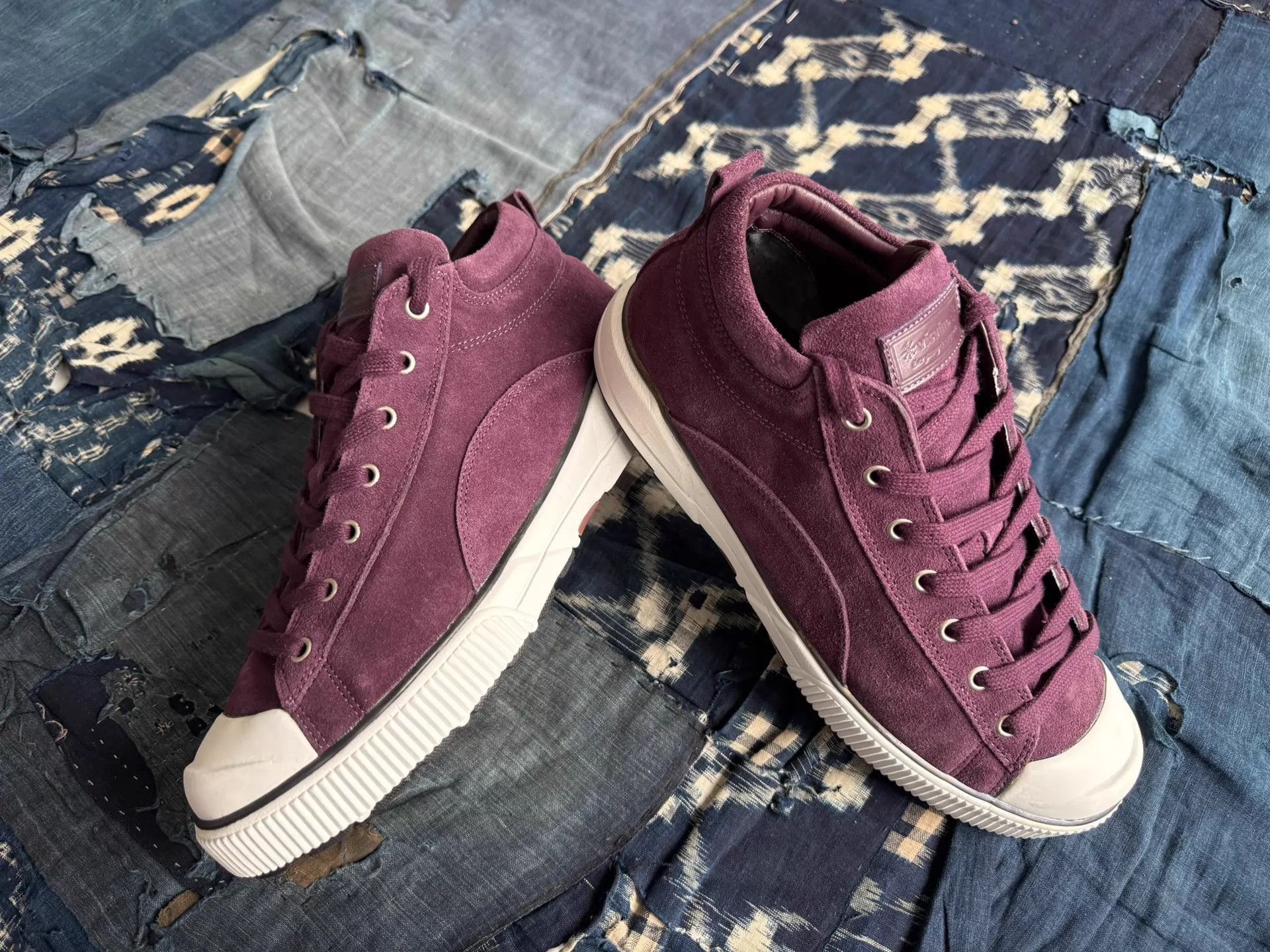 Visvim Purple High-Top Sneakers Size 11 Size US 11 / EU 44 - 4 Thumbnail