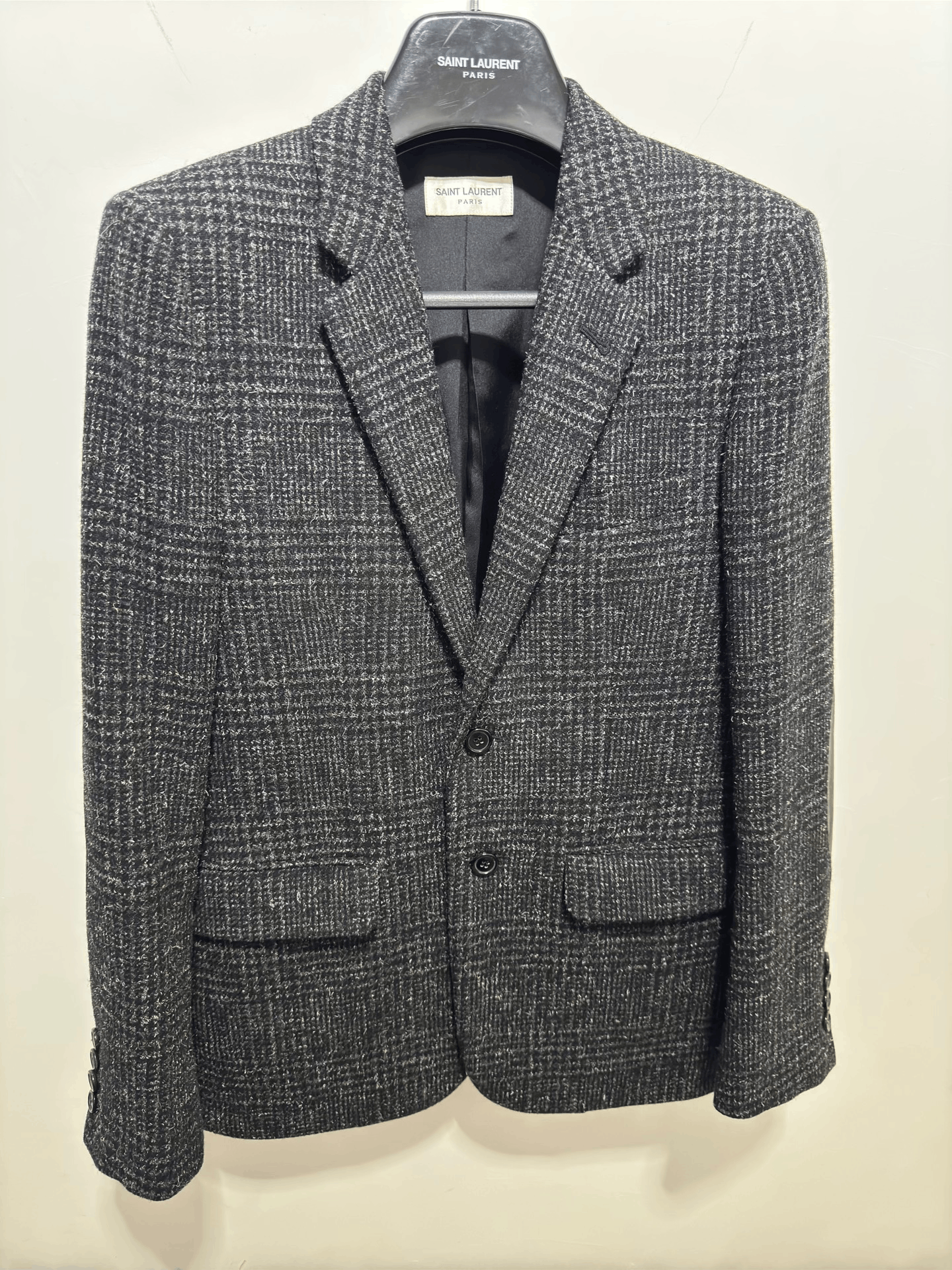 Saint Laurent Paris Saint Laurent 16FW Prince of Wales Blazer Size US S / EU 44-46 / 1 - 3 Thumbnail