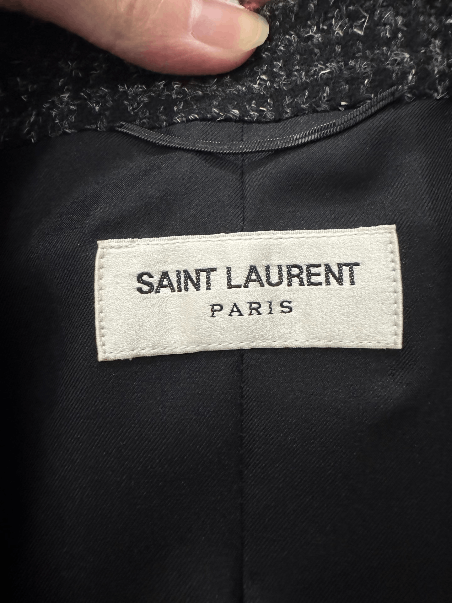 Saint Laurent Paris Saint Laurent 16FW Prince of Wales Blazer Size US S / EU 44-46 / 1 - 7 Thumbnail