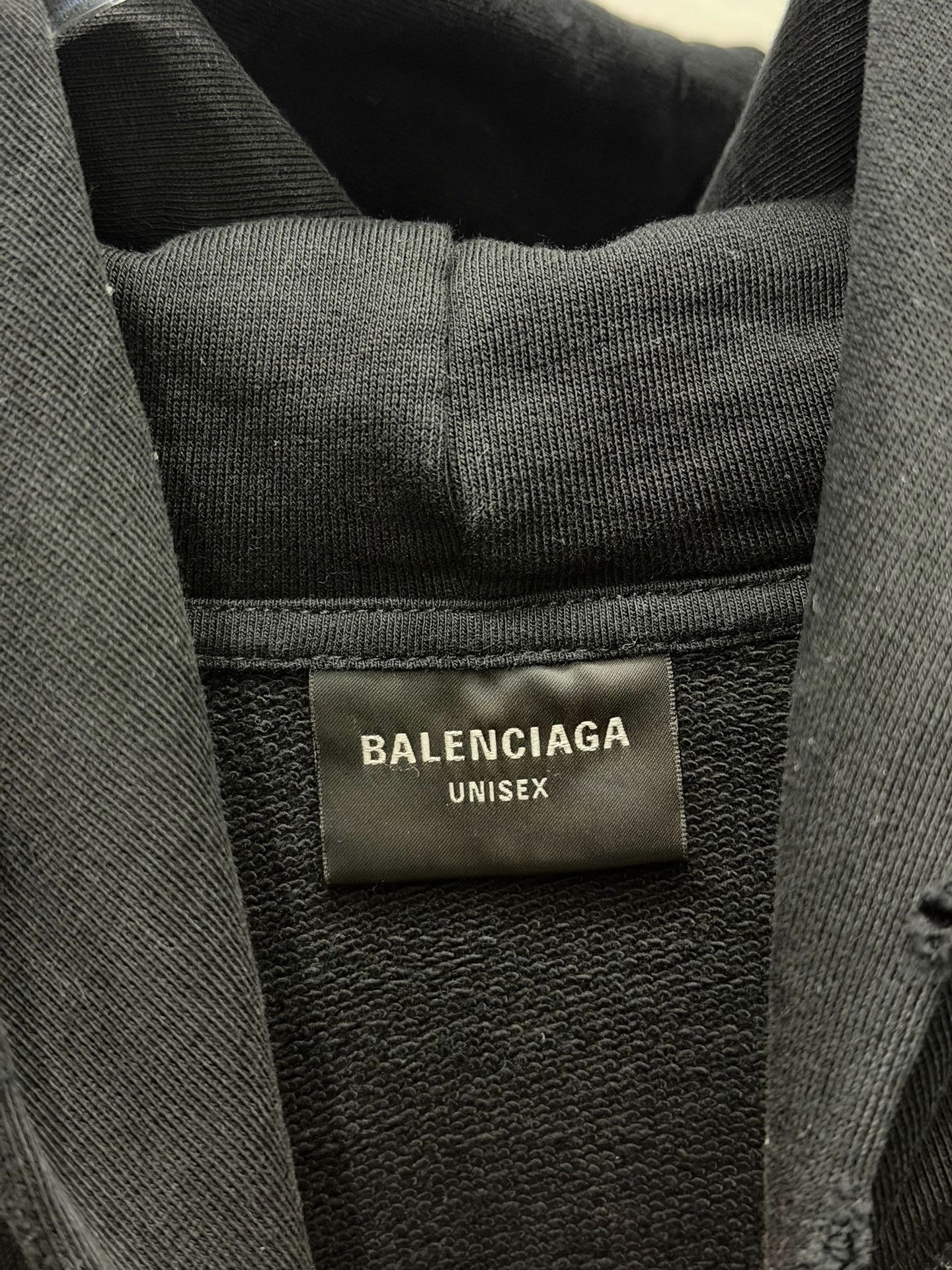 Saint Laurent Paris Balenciaga Black Zip Hoodie Gold Graphics Size US S / EU 44-46 / 1 - 5 Thumbnail