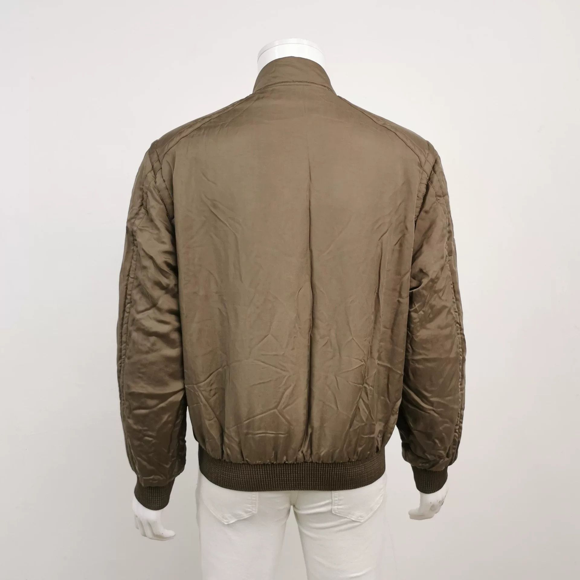 Saint Laurent Paris Saint Laurent Paris Brown Bomber Jacket Size US S / EU 44-46 / 1 - 2 Thumbnail