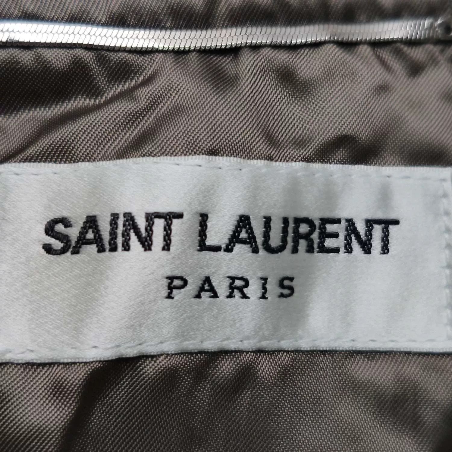 Saint Laurent Paris Saint Laurent Paris Brown Bomber Jacket Size US S / EU 44-46 / 1 - 5 Thumbnail