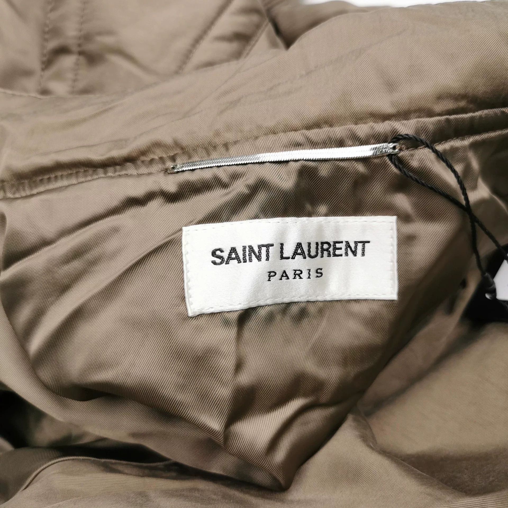 Saint Laurent Paris Saint Laurent Paris Brown Bomber Jacket Size US S / EU 44-46 / 1 - 3 Thumbnail
