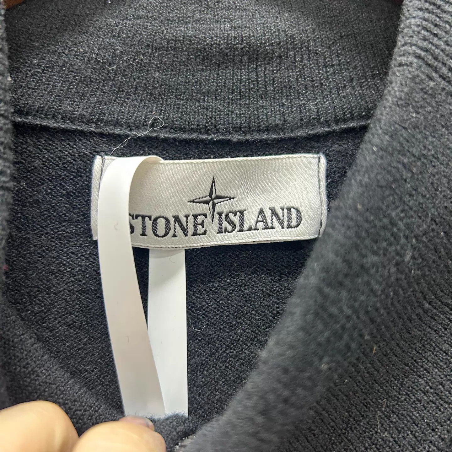 Stone Island Black Zip-Up Long Sleeve Sweatshirt Size US L / EU 52-54 / 3 - 4 Thumbnail