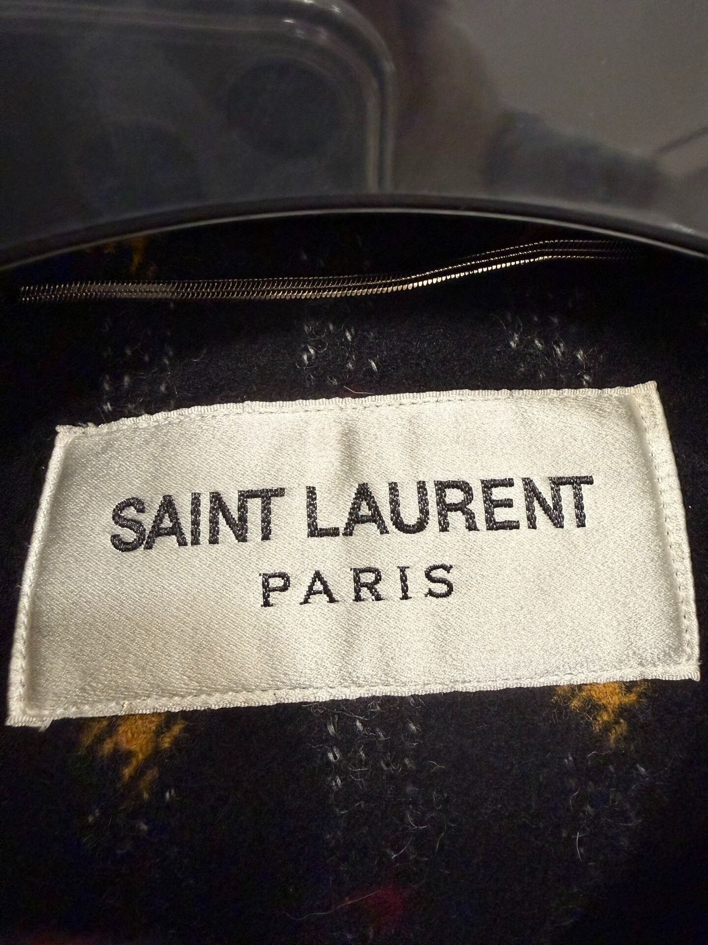 Saint Laurent Paris Saint Laurent 20FW Wool Check Duffle Coat Size US M / EU 48-50 / 2 - 2 Thumbnail