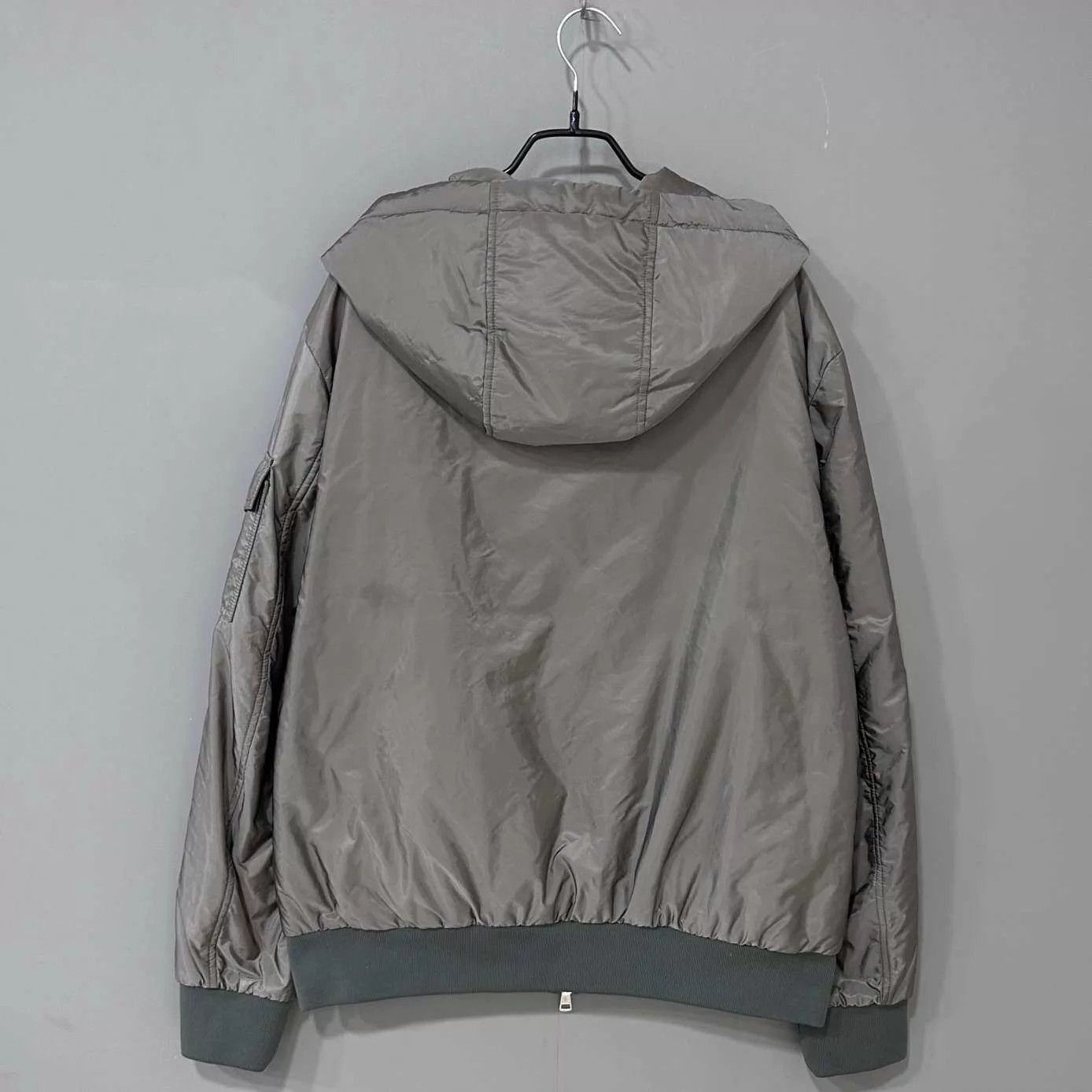 Moncler Gray XL Hooded Light Jacket Size US XL / EU 56 / 4 - 3 Thumbnail
