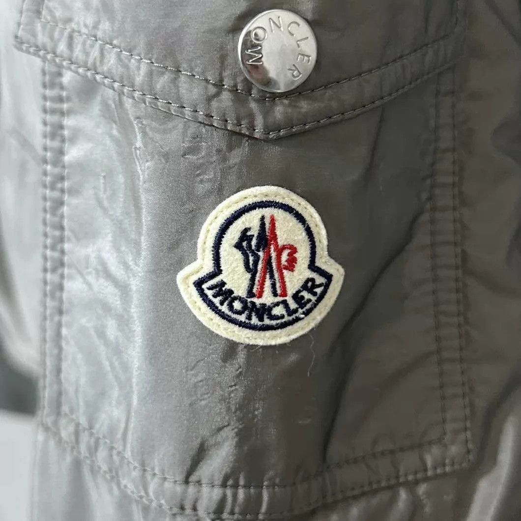 Moncler Gray XL Hooded Light Jacket Size US XL / EU 56 / 4 - 6 Thumbnail