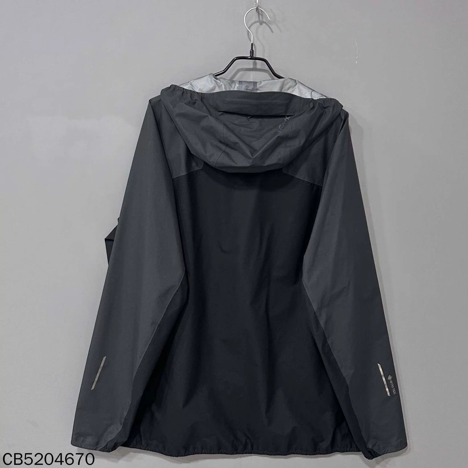 Arc'teryx Black Hooded Light Jacket with Zip Closure Size US XL / EU 56 / 4 - 3 Thumbnail