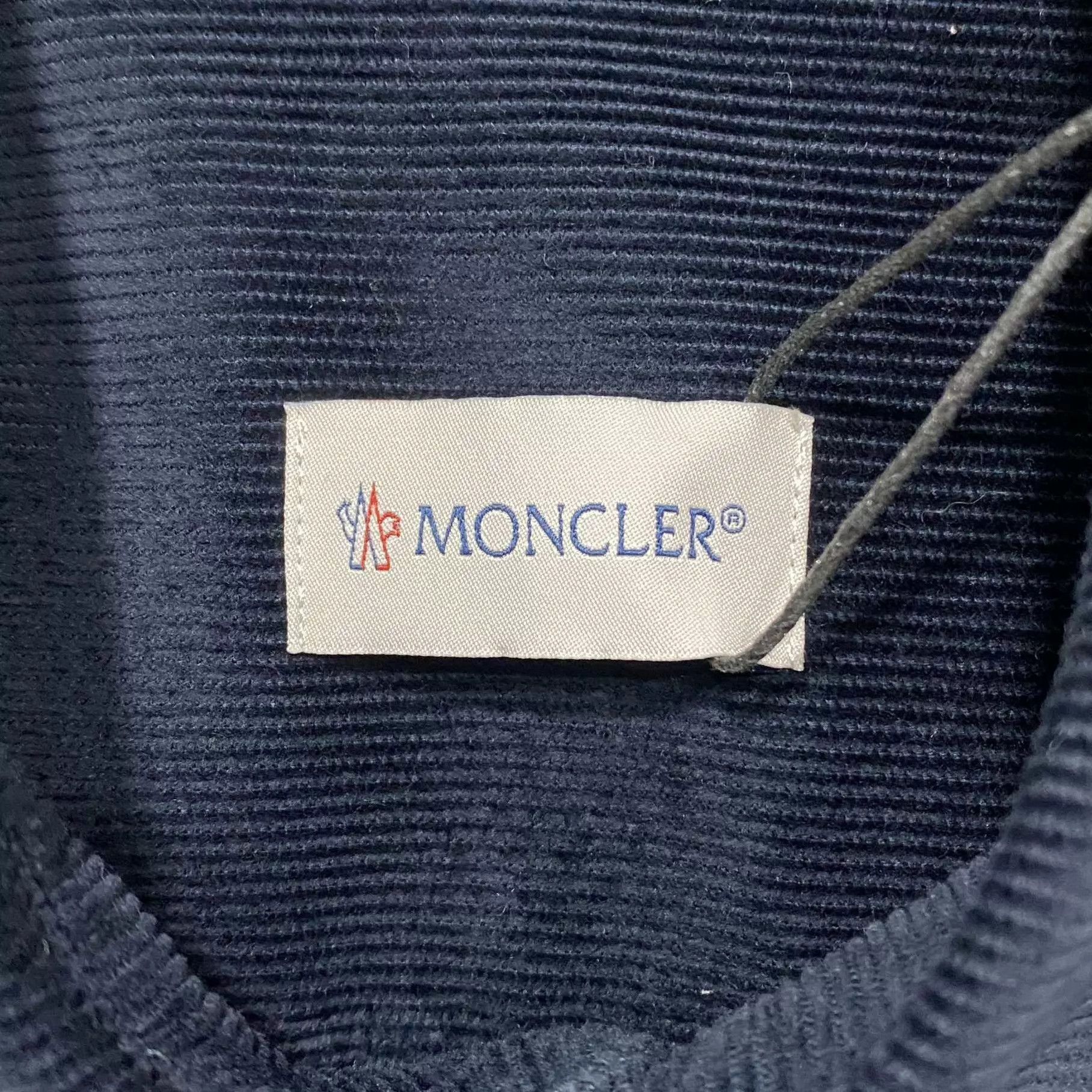 Moncler Black Long-Sleeve Button-Up Shirt Size US XS / EU 42 / 0 - 5 Thumbnail