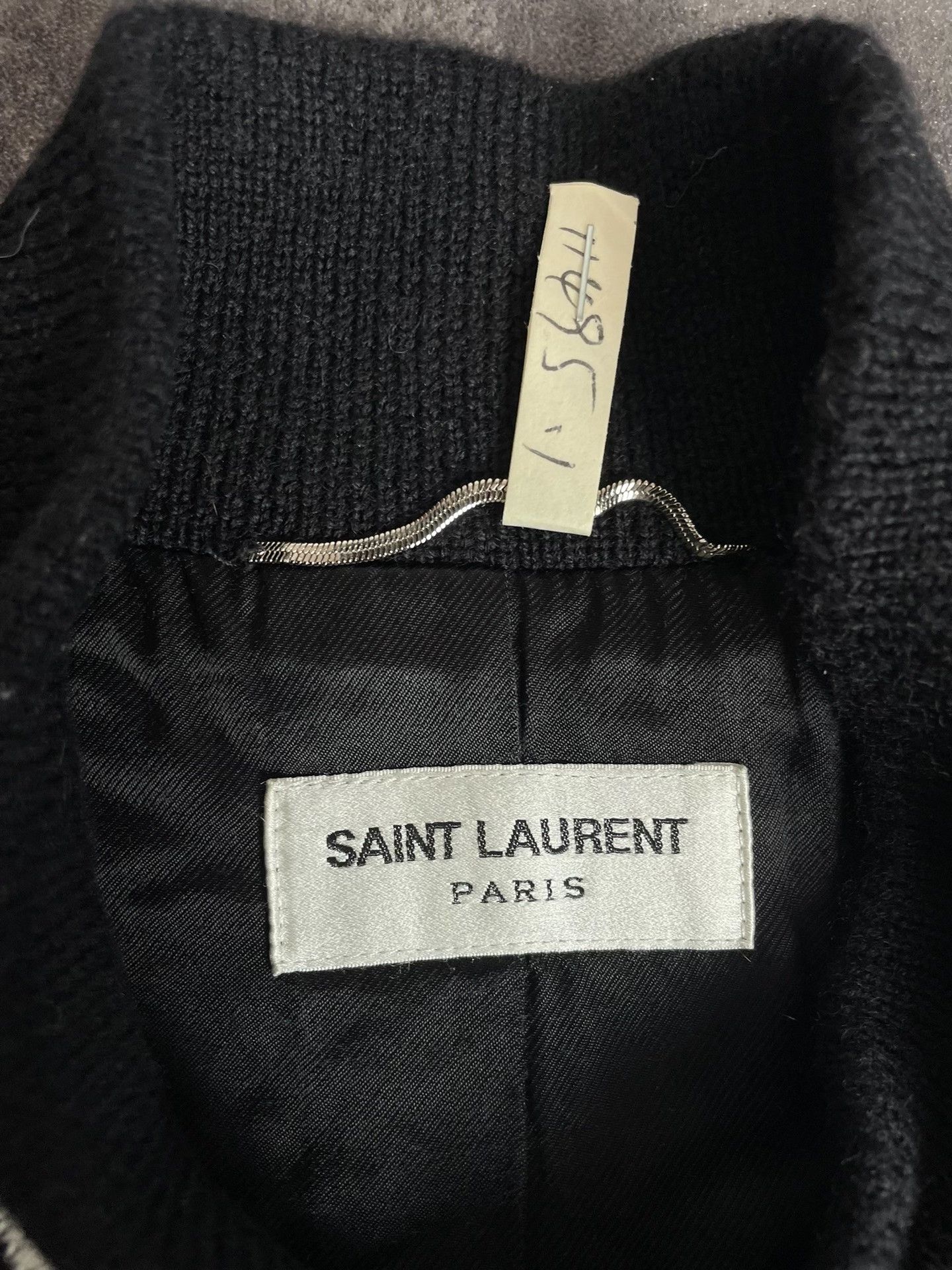 Saint Laurent Paris Saint Laurent Studded Varsity Bomber Jacket Size US L / EU 52-54 / 3 - 7 Thumbnail