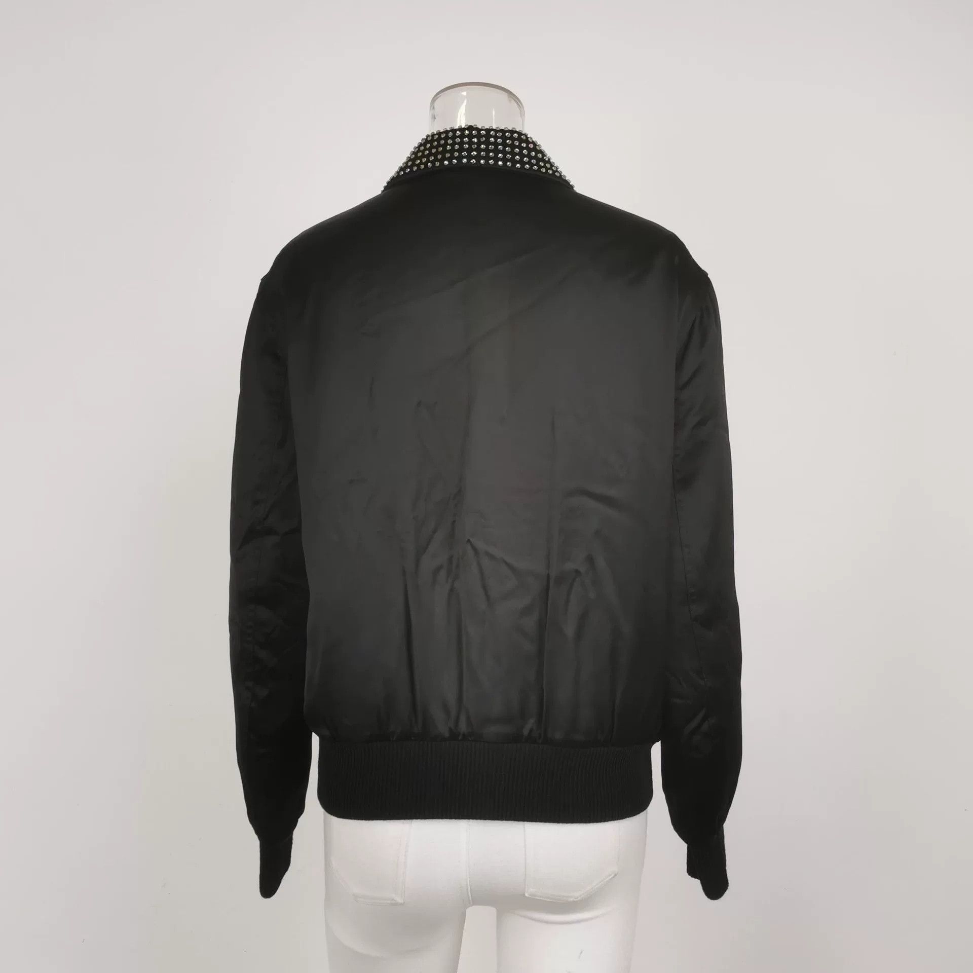 Saint Laurent Paris Saint Laurent Black Studded Collar Jacket Size US XXS / EU 40 - 3 Thumbnail