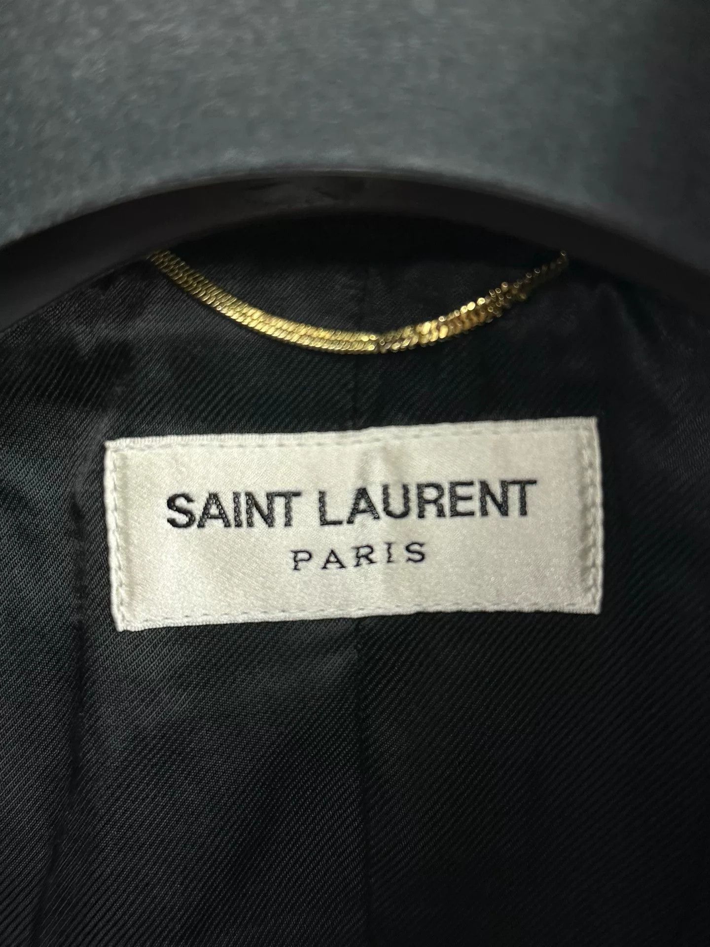 Saint Laurent Paris Saint Laurent Black White Baseball Jacket Size XXS / US 00 / IT 34 - 3 Thumbnail