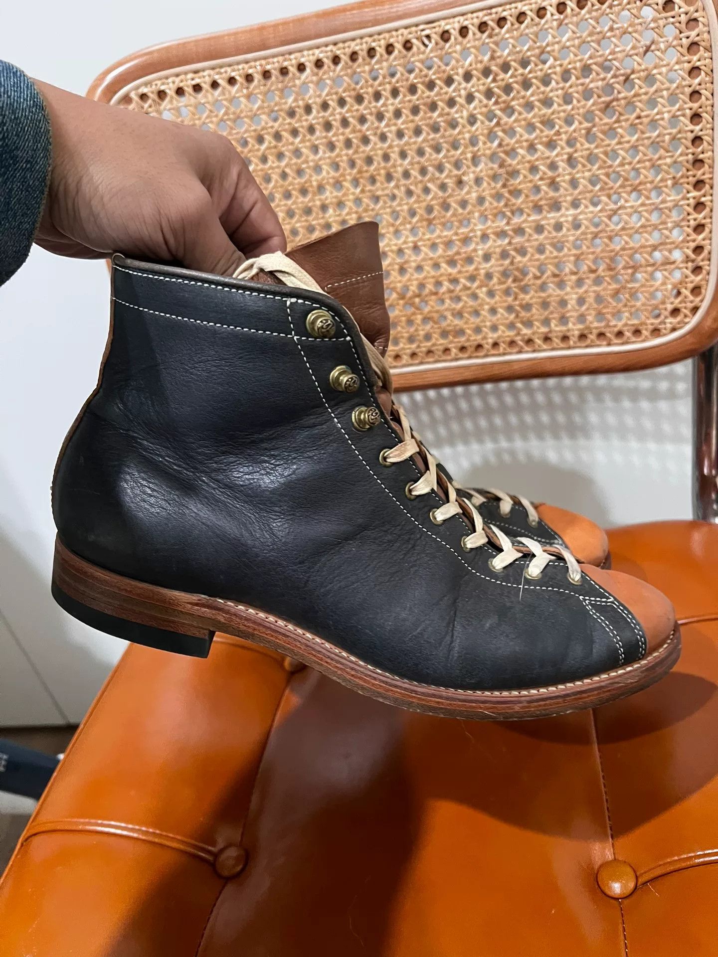 Rolling Dub Trio Tenjin Works x Rolling Dub Trio Boxing Boots Size US 7.5 / EU 40-41 - 3 Thumbnail
