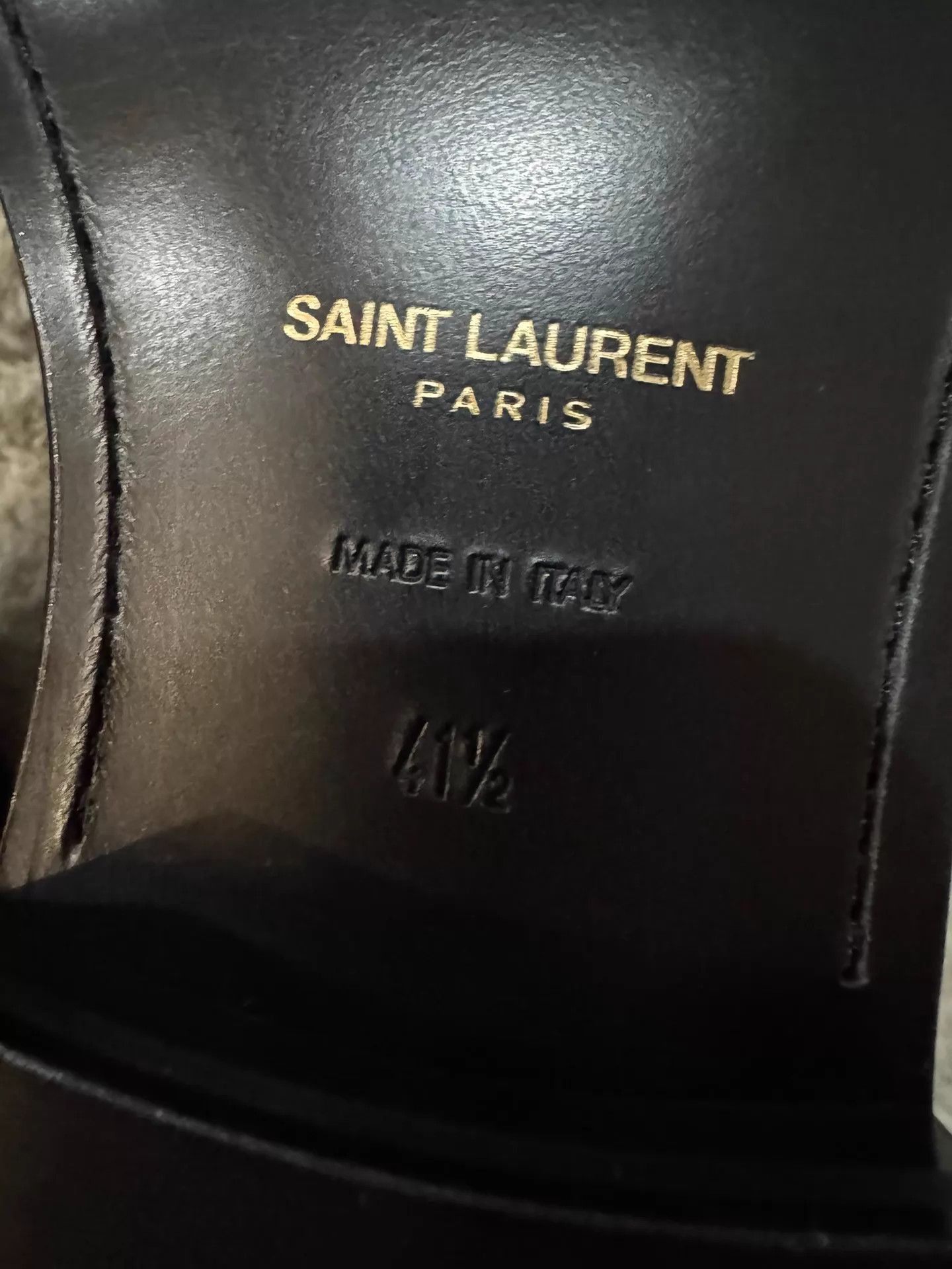 Saint Laurent Paris Black Ankle Boots Size 8.5 Size US 8.5 / EU 41-42 - 6 Thumbnail