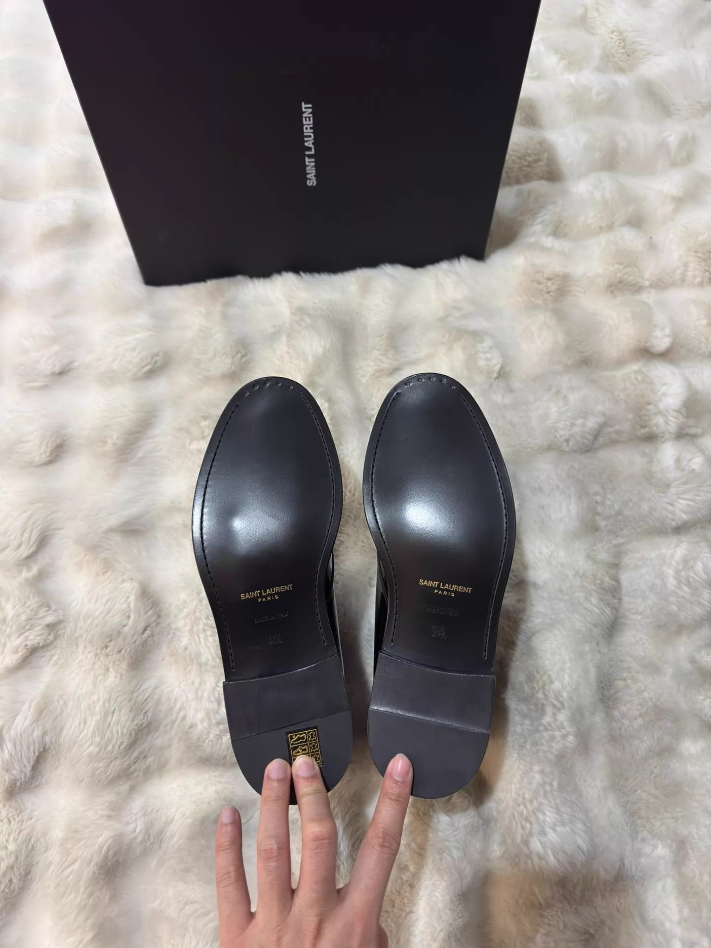 Saint Laurent Paris Black Ankle Boots Size 8.5 Size US 8.5 / EU 41-42 - 5 Thumbnail
