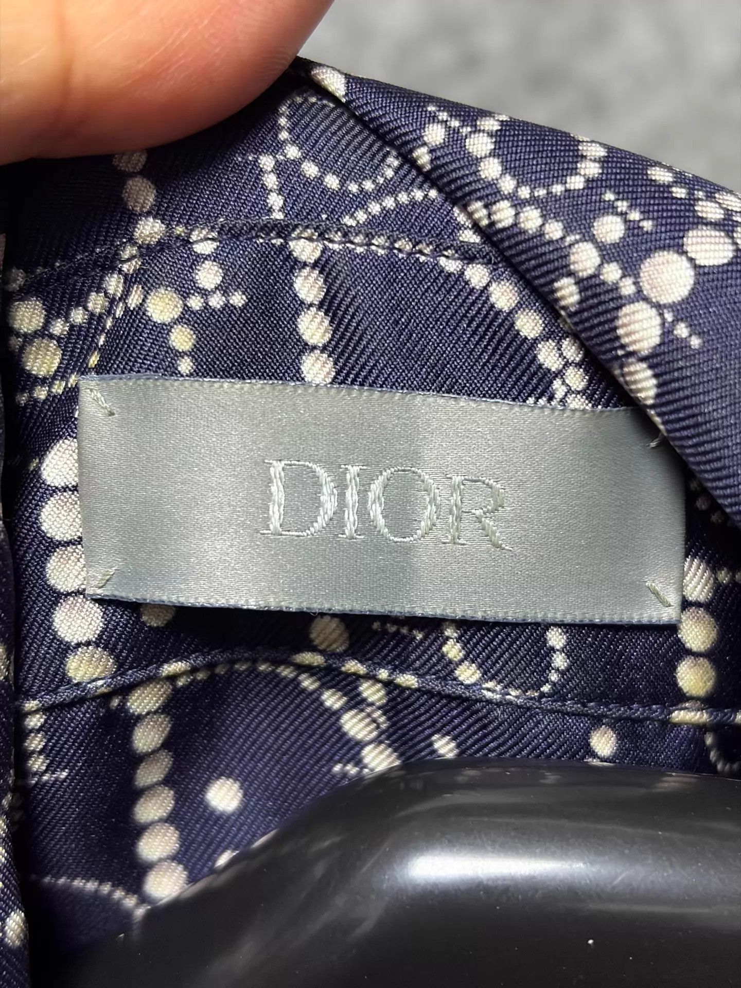 Dior Multi-Pattern Short-Sleeve Button-Up Shirt Size US M / EU 48-50 / 2 - 3 Thumbnail