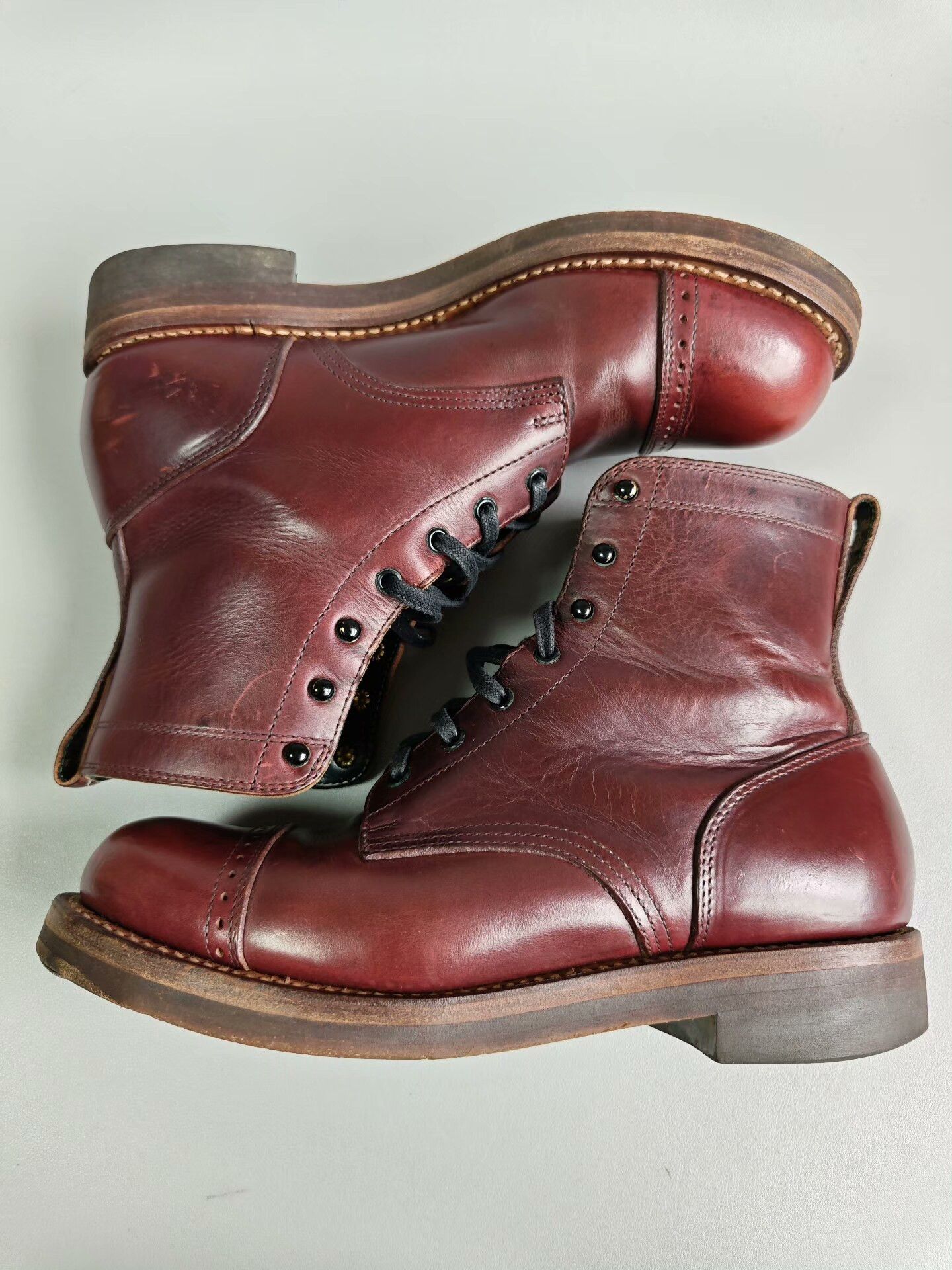 Rolling Dub Trio ROLLING DUB TRIO A09 Combat Boots Size US 7.5 / EU 40-41 - 5 Thumbnail