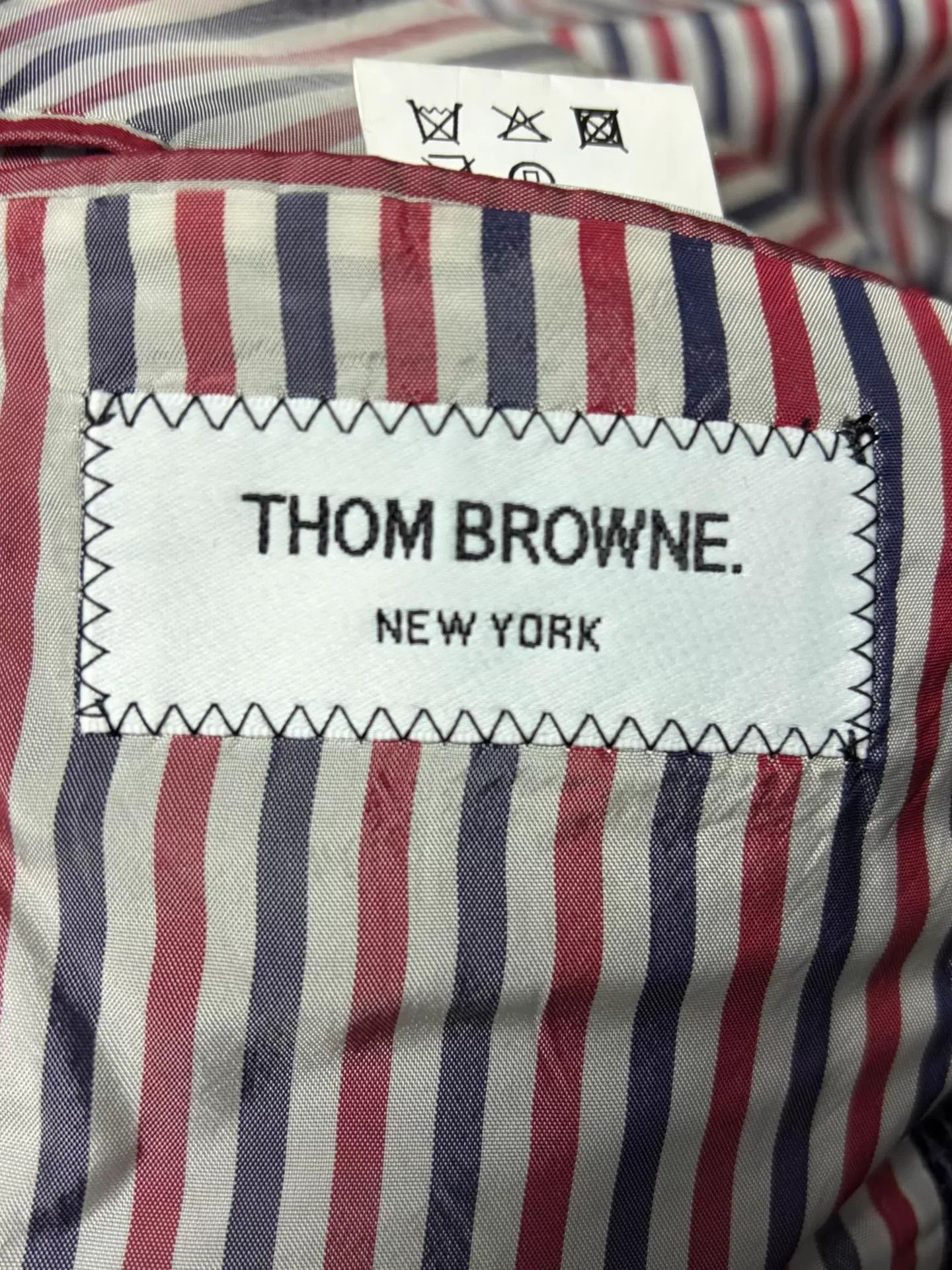 Thom Browne Blue Dog Pattern Blazer - Size M Size US M / EU 48-50 / 2 - 3 Thumbnail