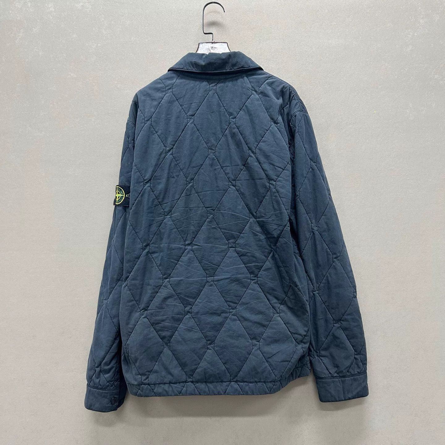 Stone Island Quilted Button-Up Light Jacket Size US S / EU 44-46 / 1 - 2 Thumbnail